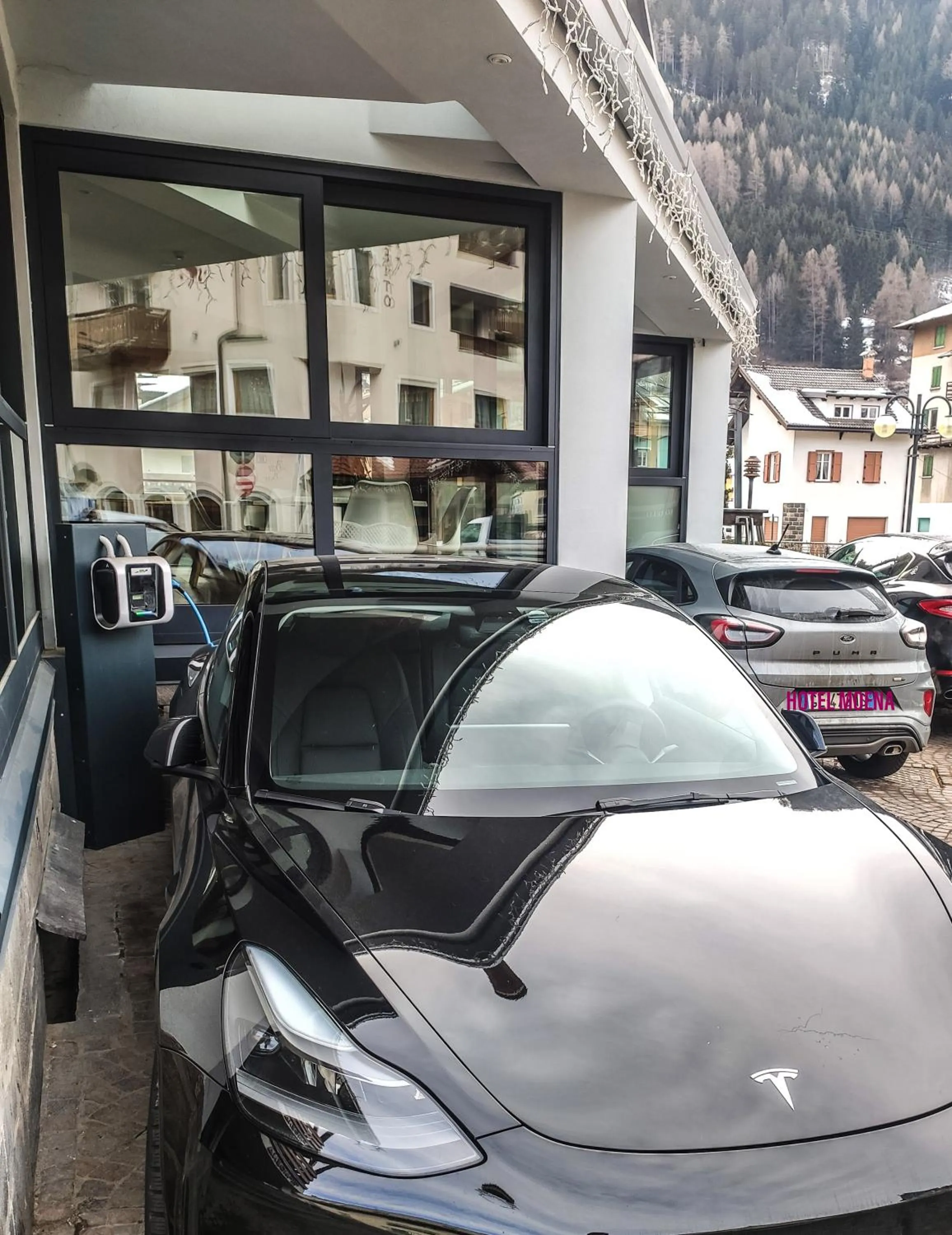 Parking in Hotel Moena