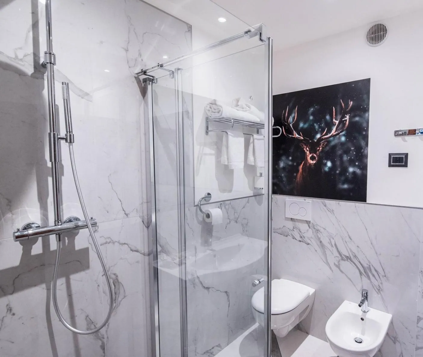 Bathroom in Hotel Moena