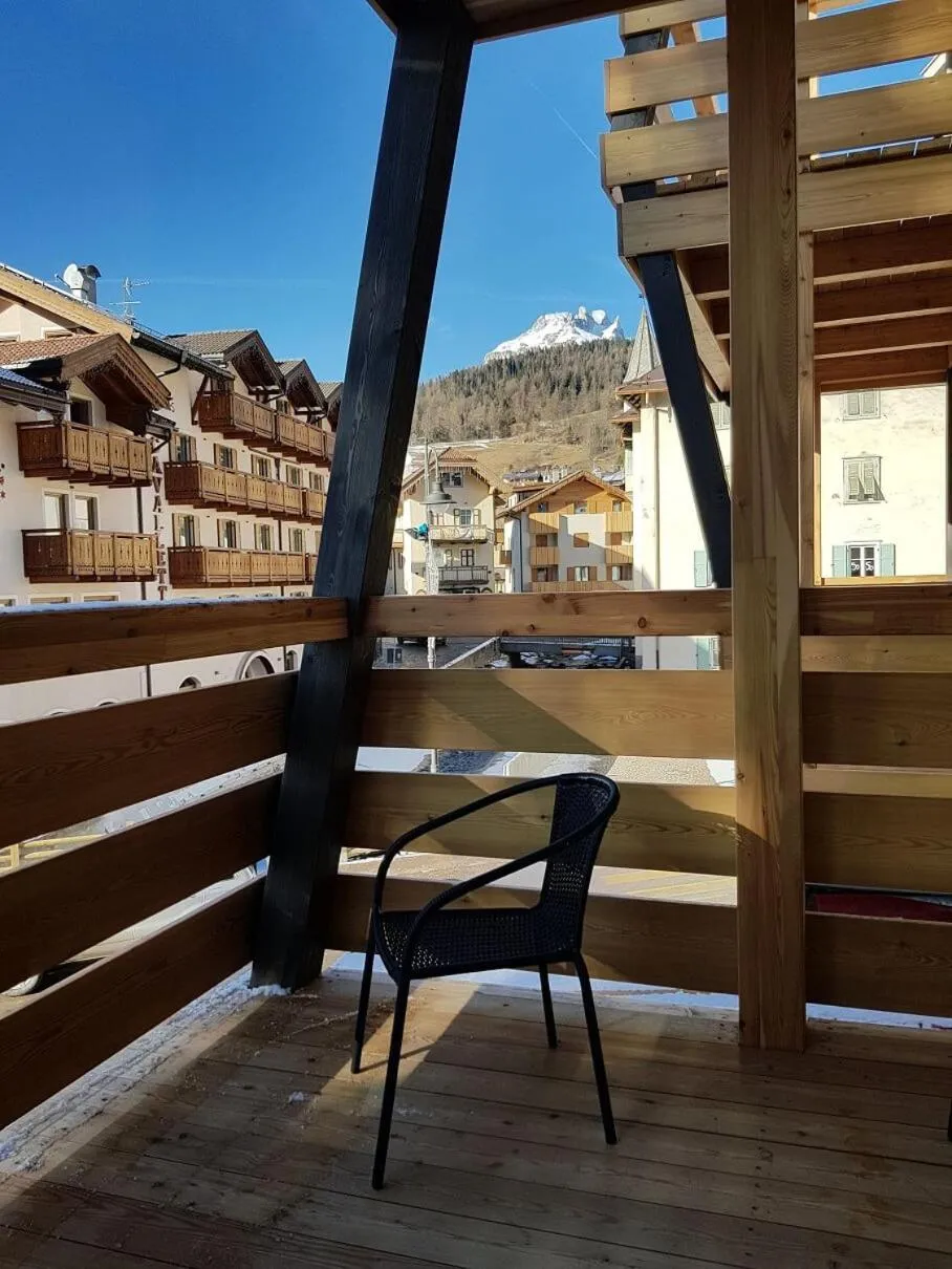 Balcony/Terrace in Hotel Moena