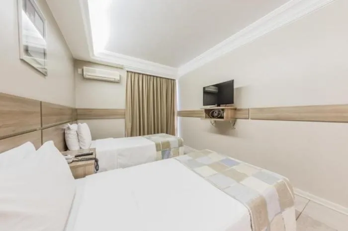 Bed in Plaza Bittar Hotel