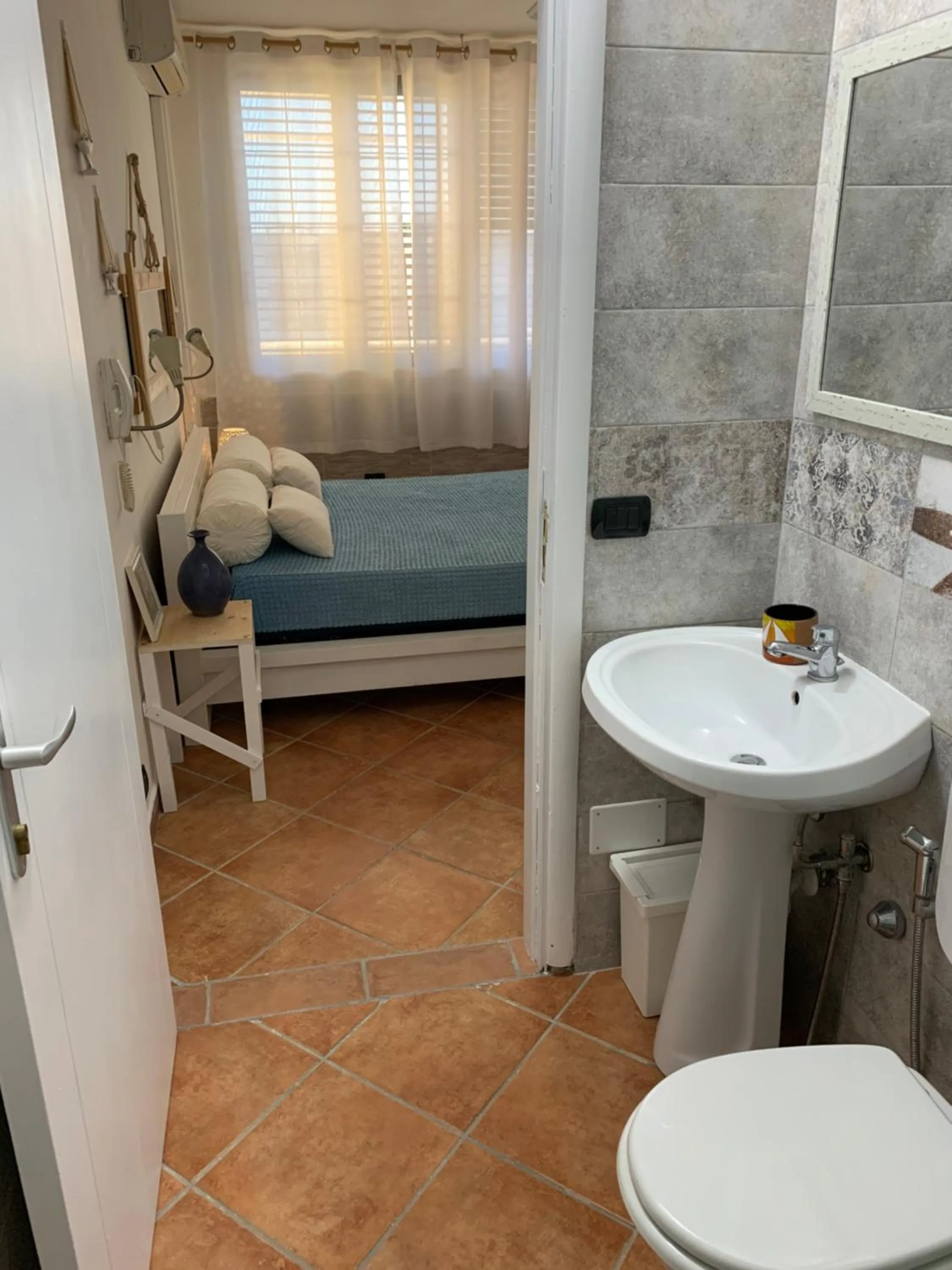 View (from property/room), Bed in B&B Casavecchia