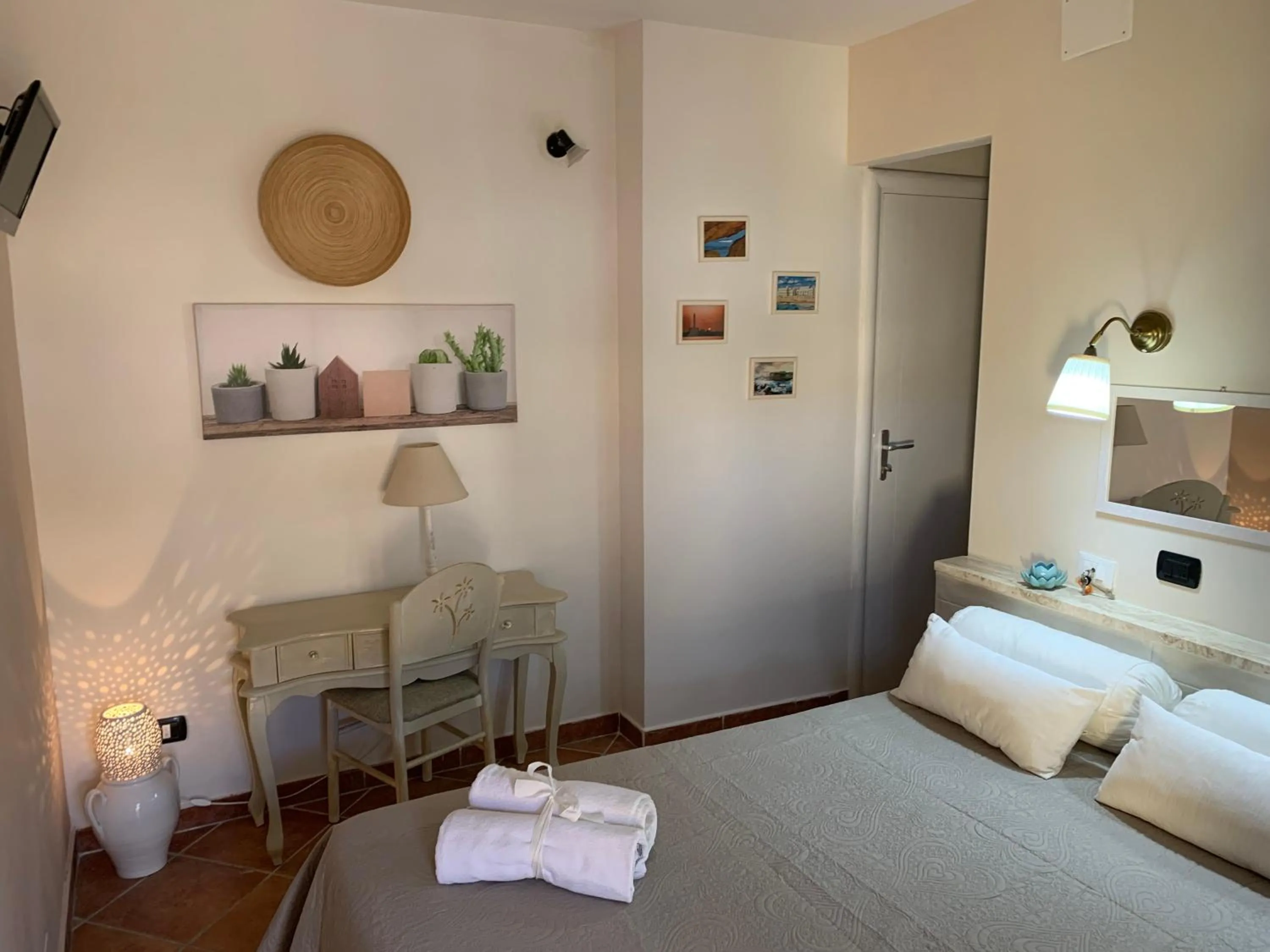 Decorative detail, Bed in B&B Casavecchia