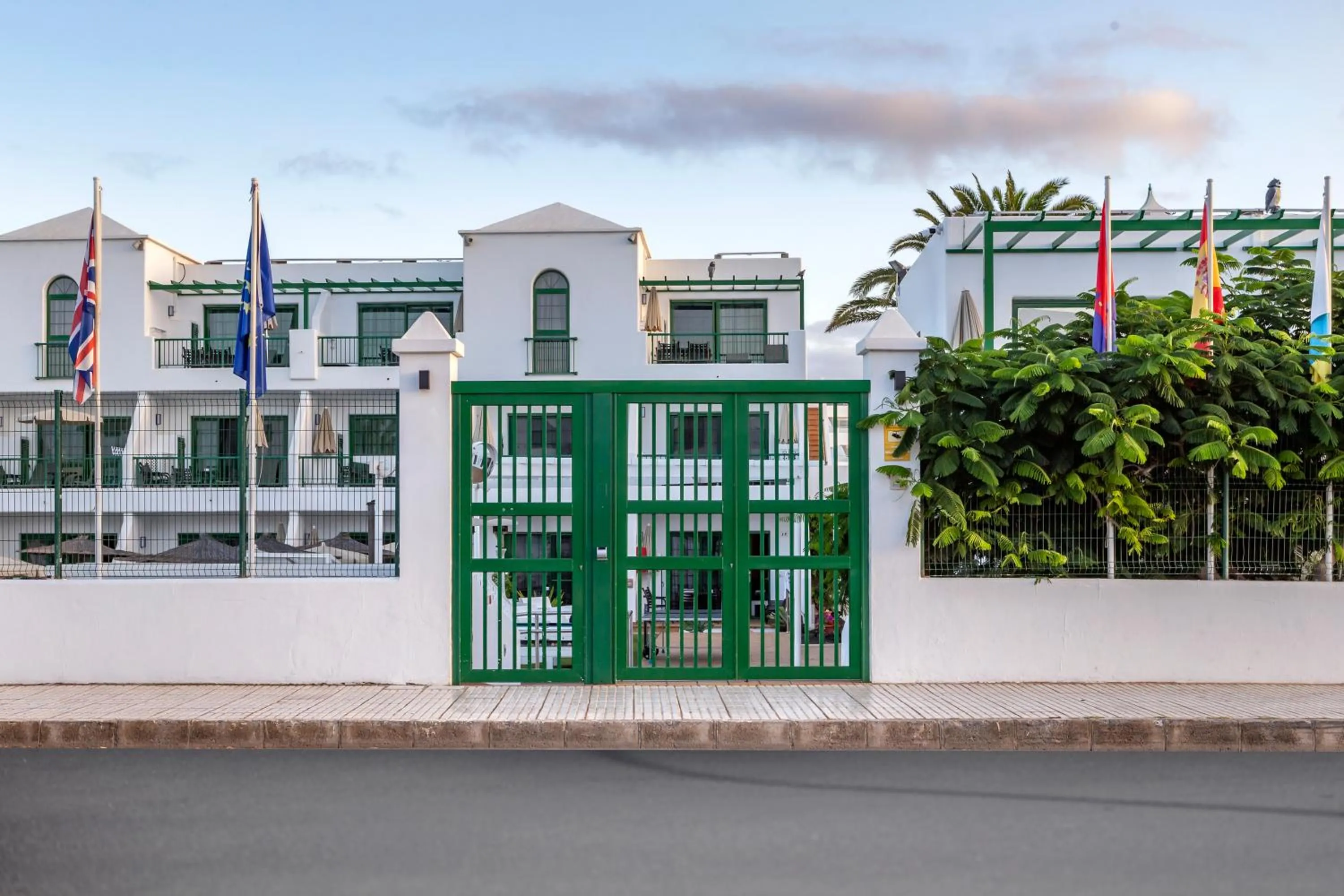 Facade/entrance in Club del Carmen