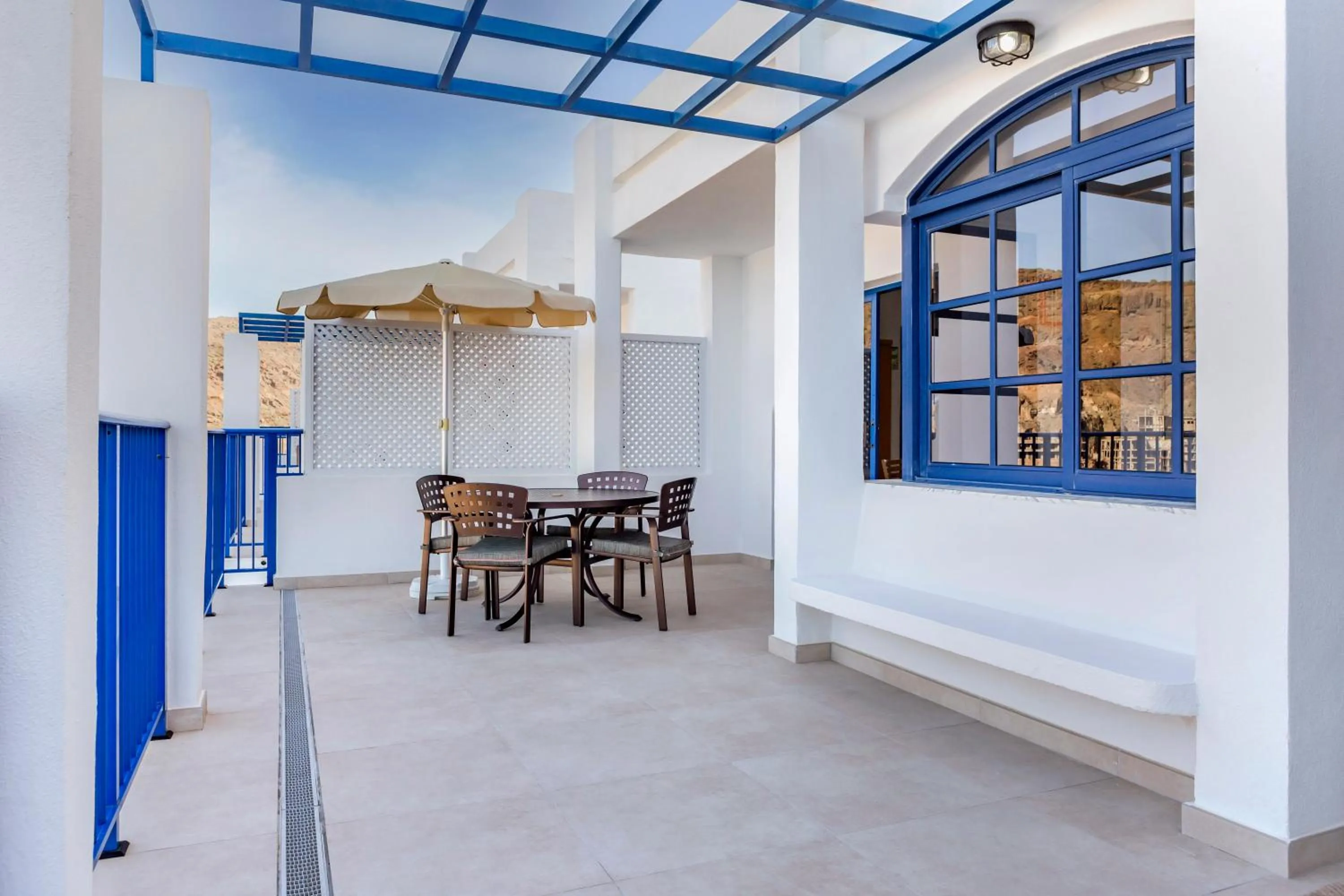 Balcony/Terrace in Club Cala Blanca