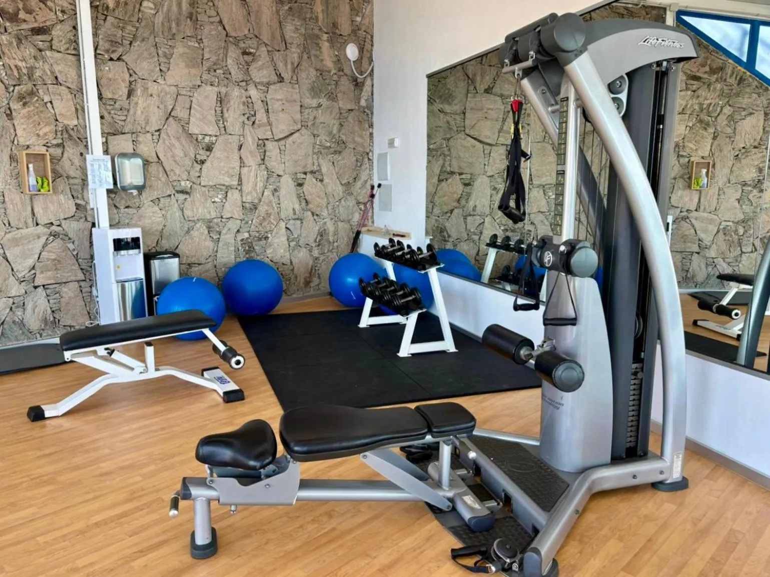 Fitness centre/facilities in Club Cala Blanca