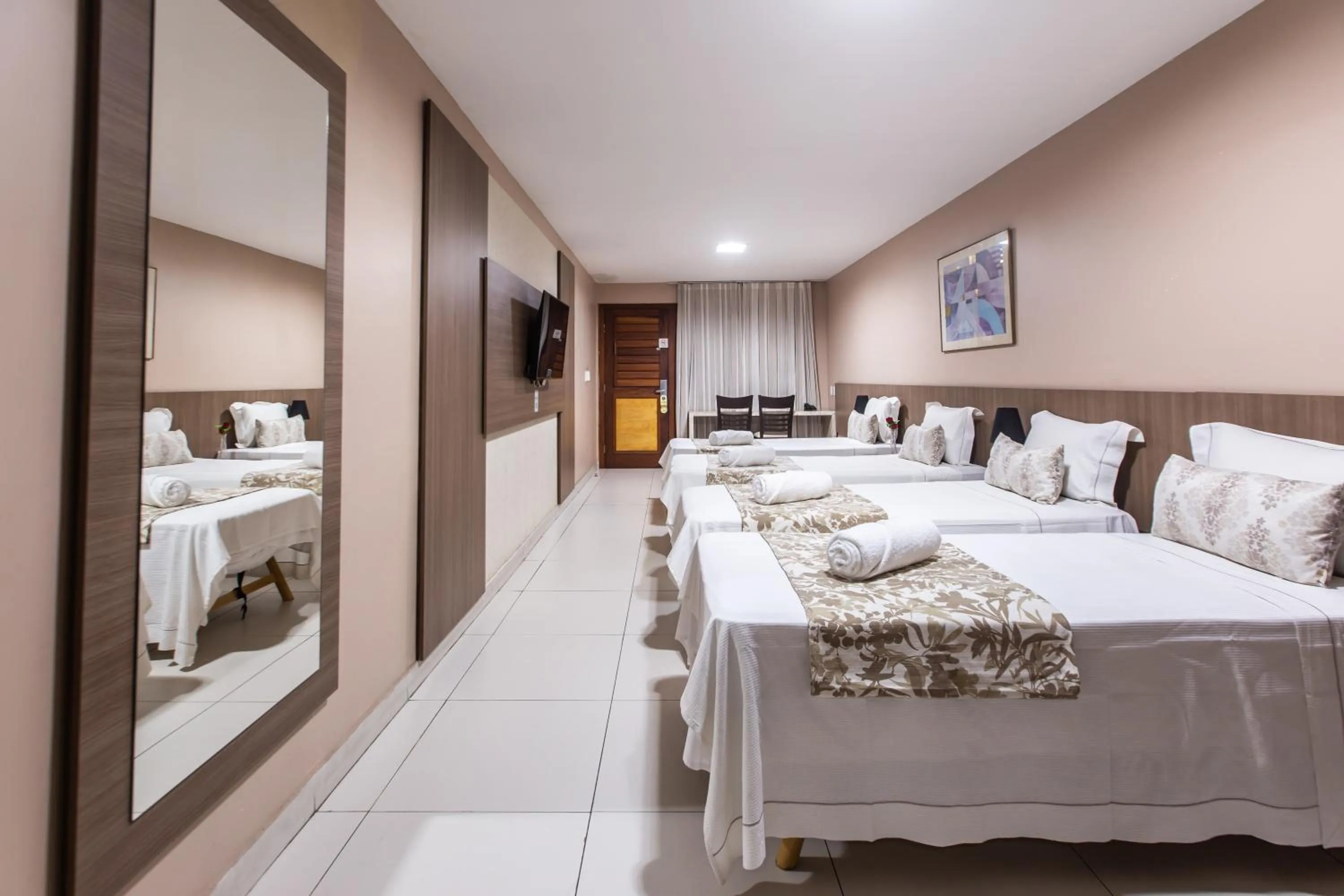 Bed in Amuarama Hotel