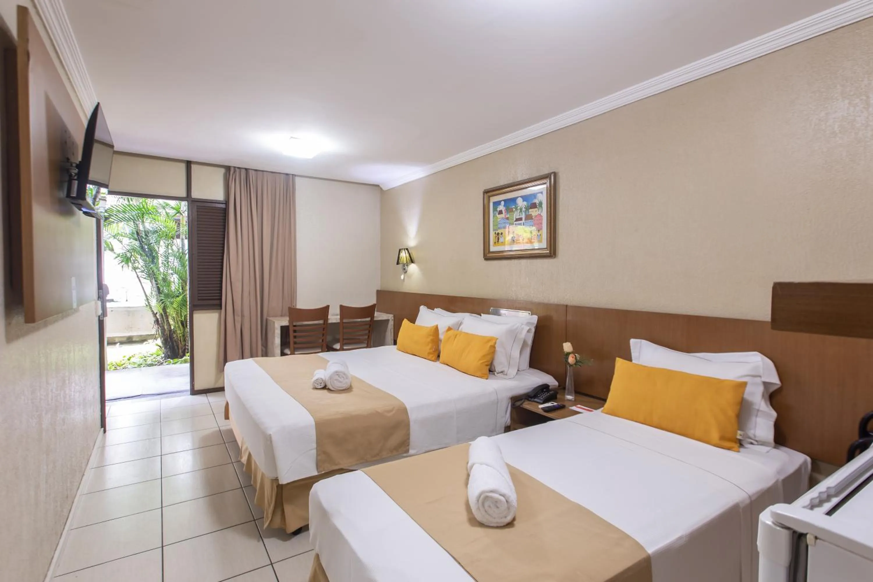 Bed in Amuarama Hotel