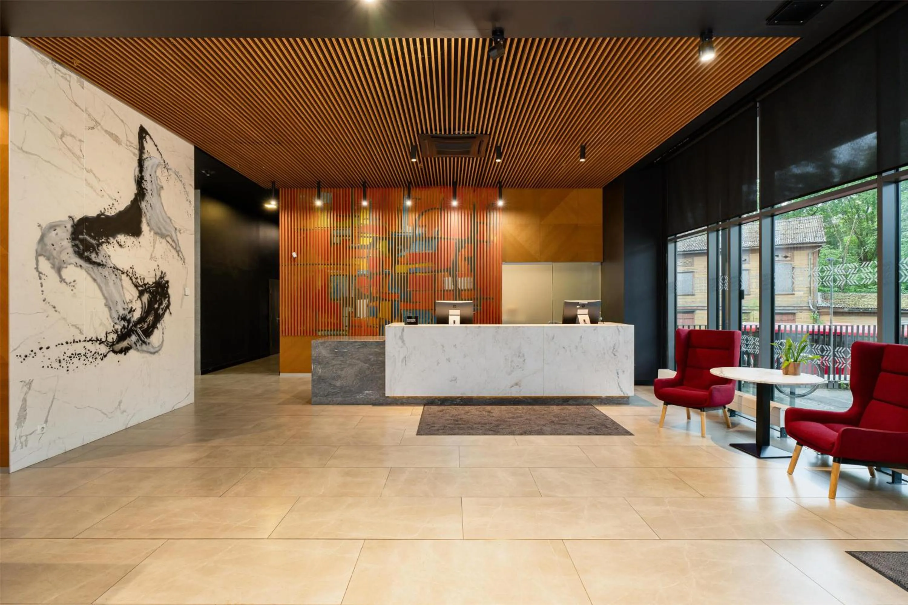 Lobby or reception in Park Inn by Radisson Riga Valdemara