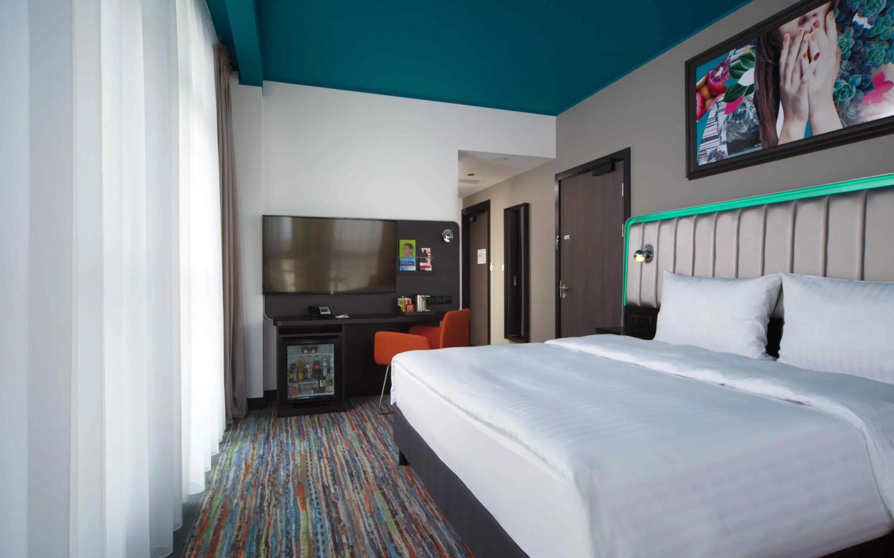 Standard Room with Balcony in Park Inn by Radisson Riga Valdemara