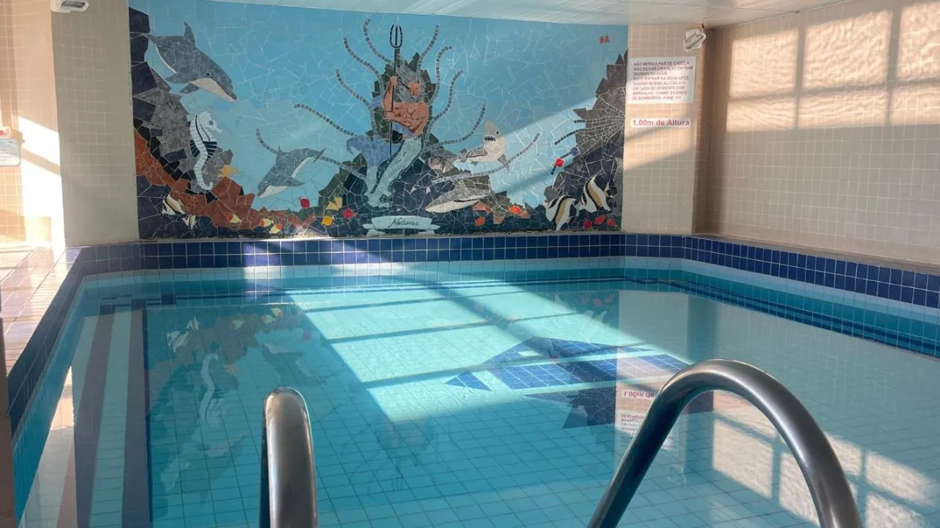 Swimming pool in Ingleses Praia Hotel