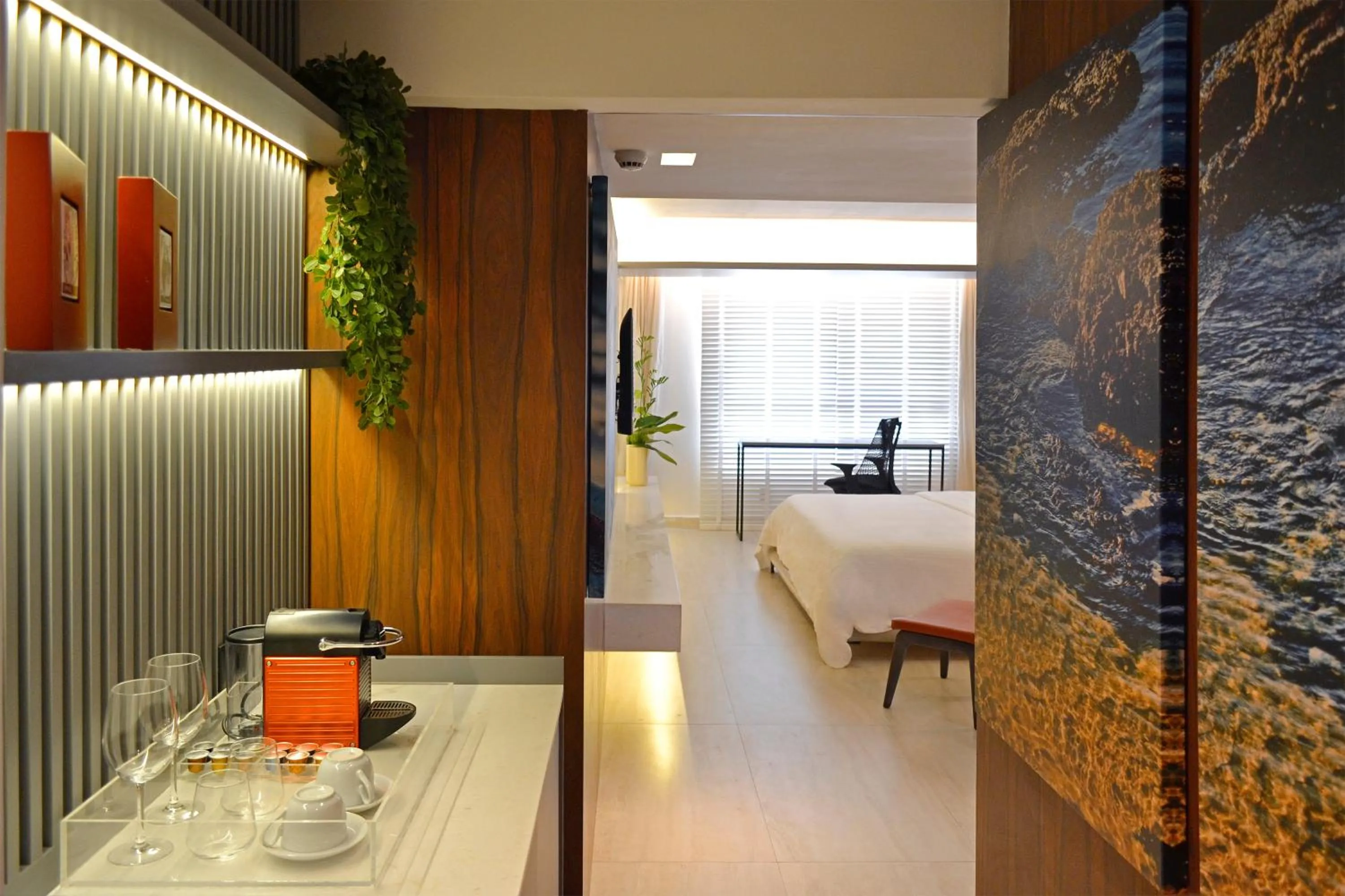 Bedroom in Seara Praia Hotel