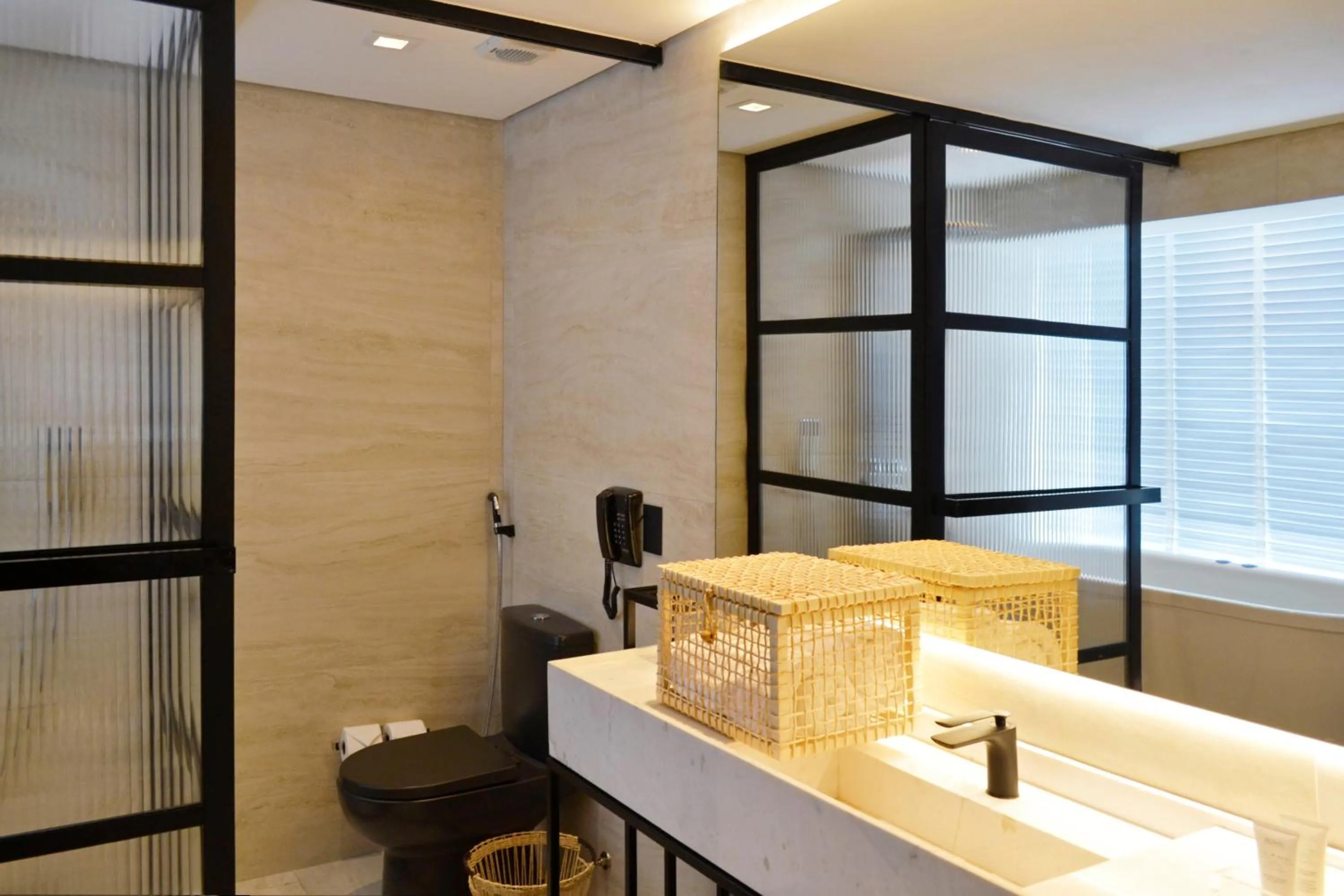 Bathroom in Seara Praia Hotel