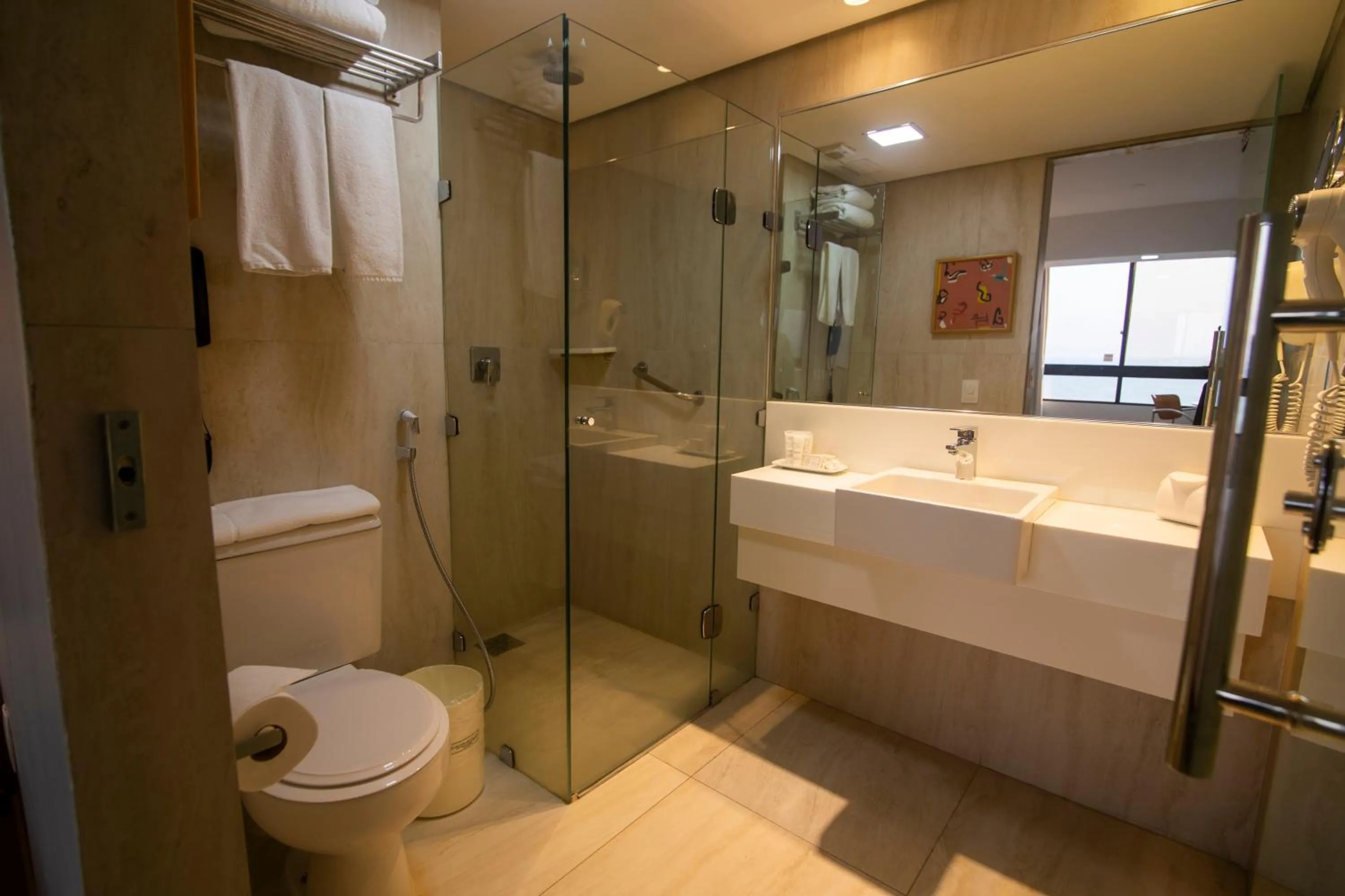 Bathroom in Seara Praia Hotel