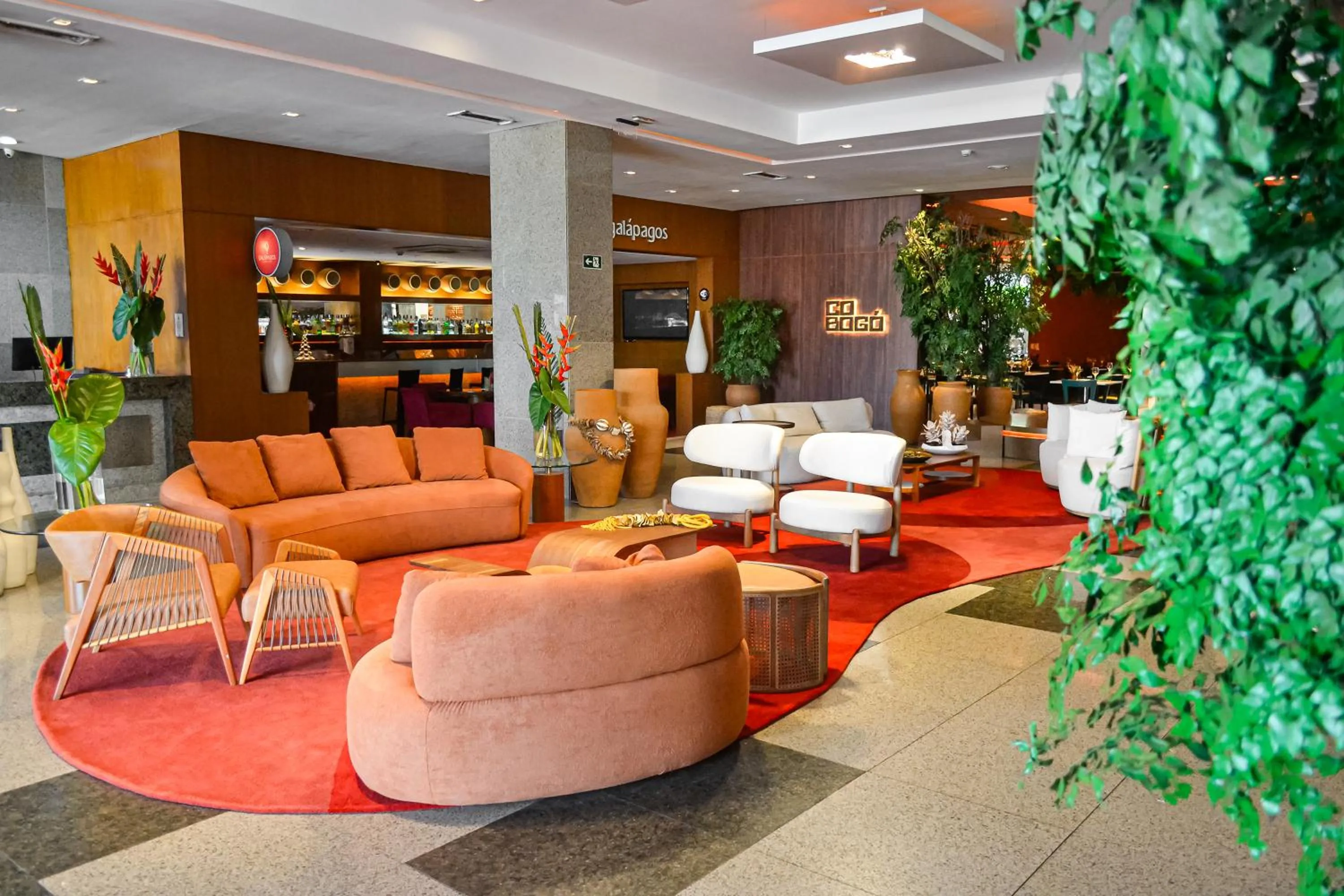 Lobby or reception in Seara Praia Hotel
