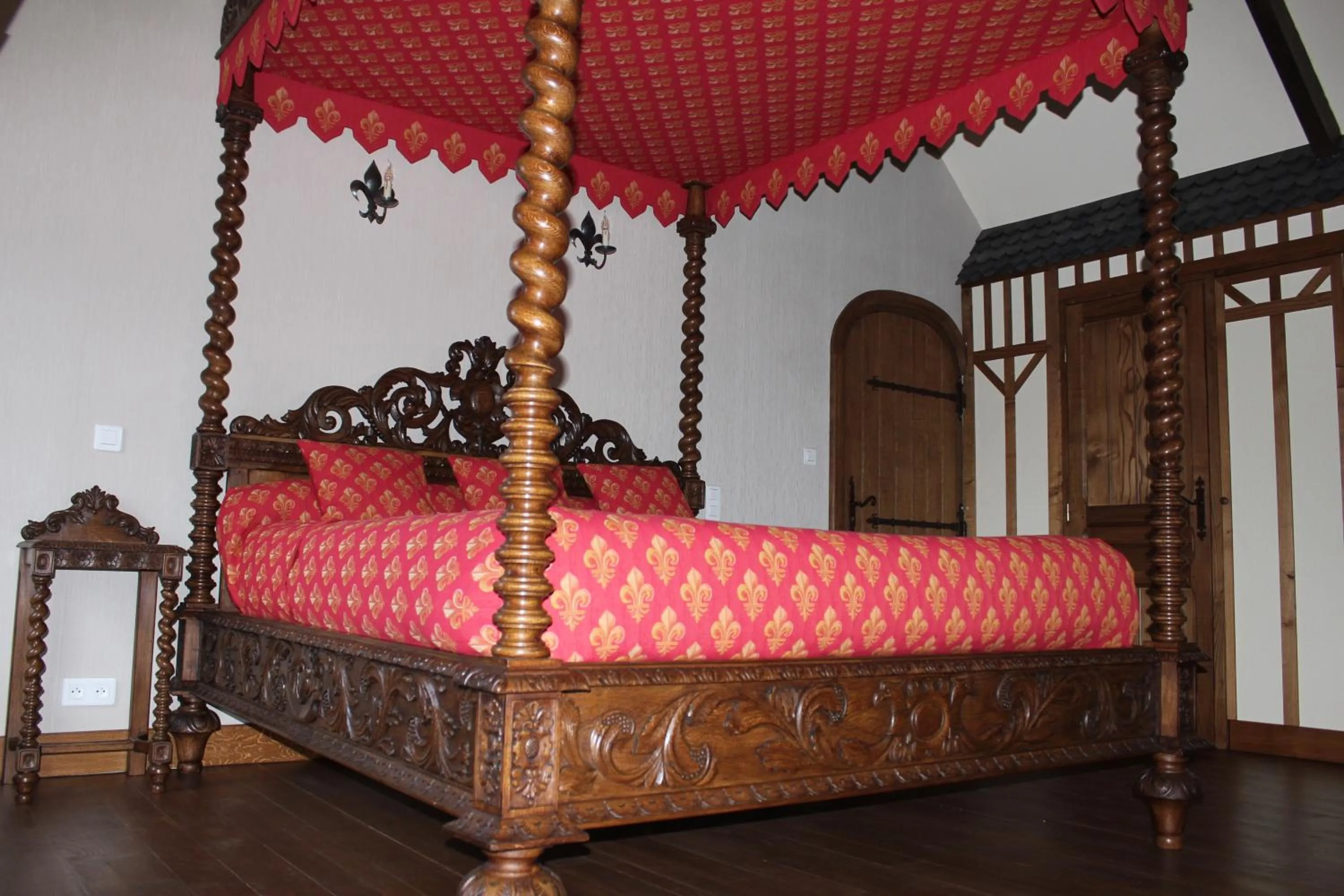 Bedroom, Bed in Au p'tit Mont