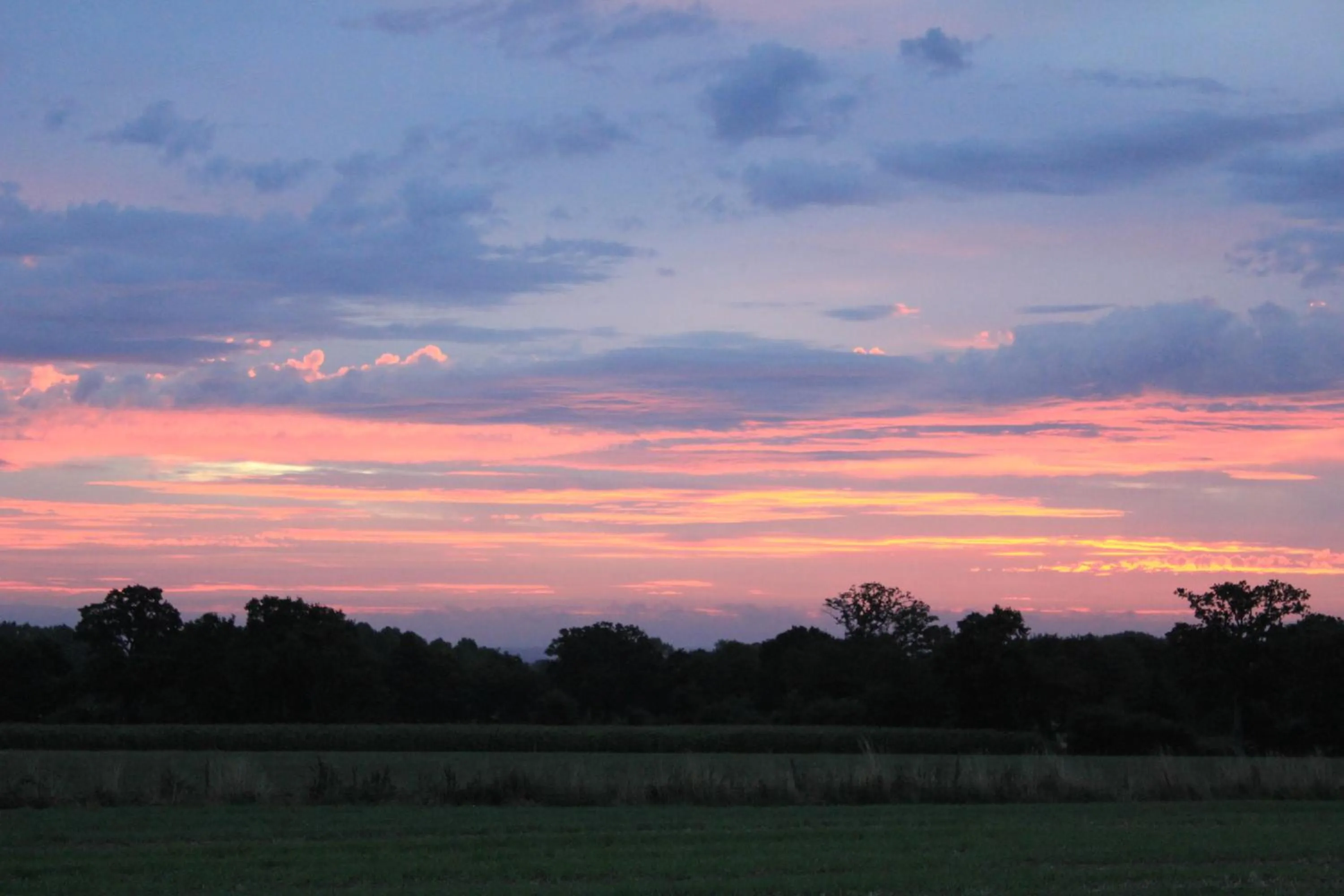 Sunrise in Au p'tit Mont