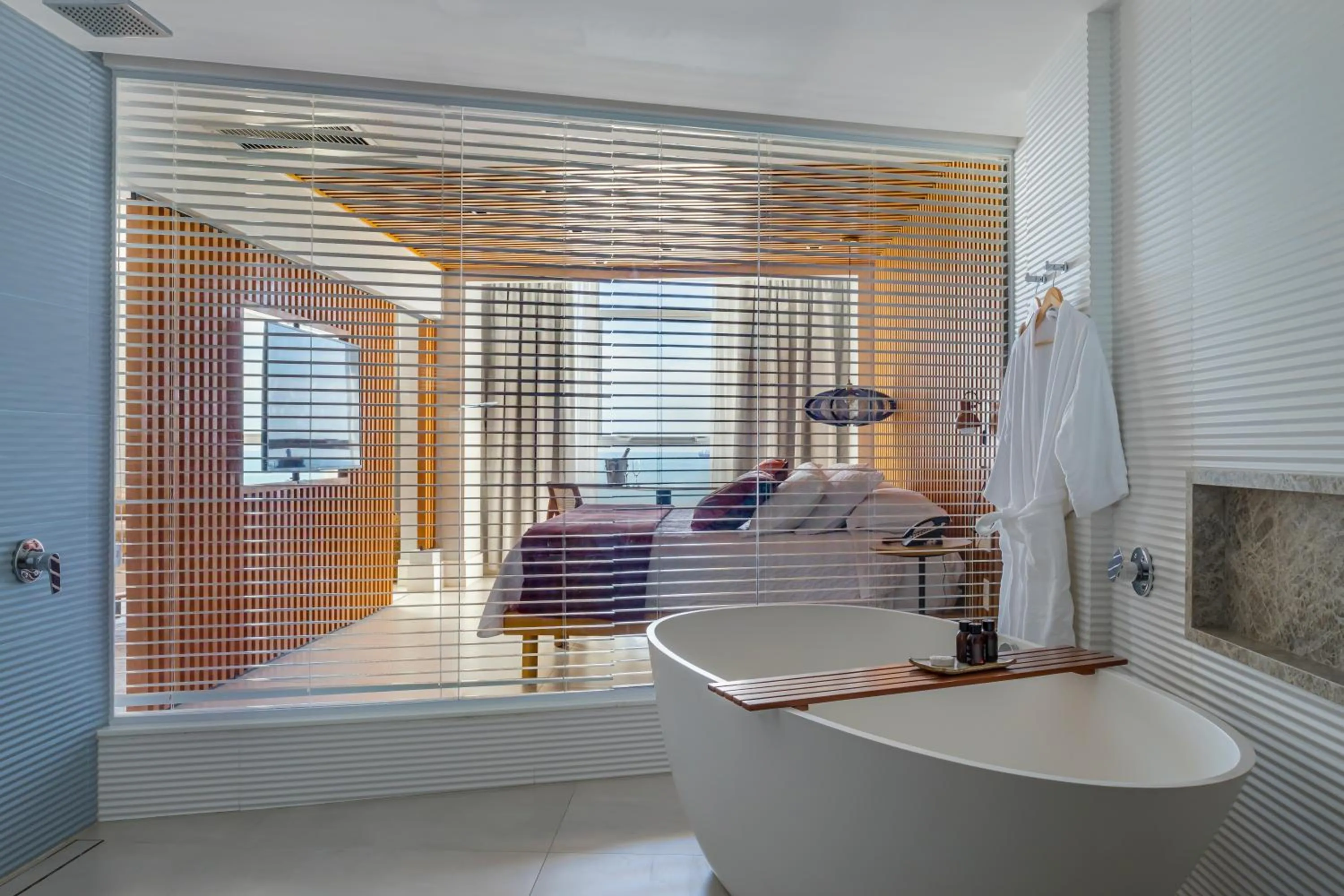 Bathroom in Praiano Hotel