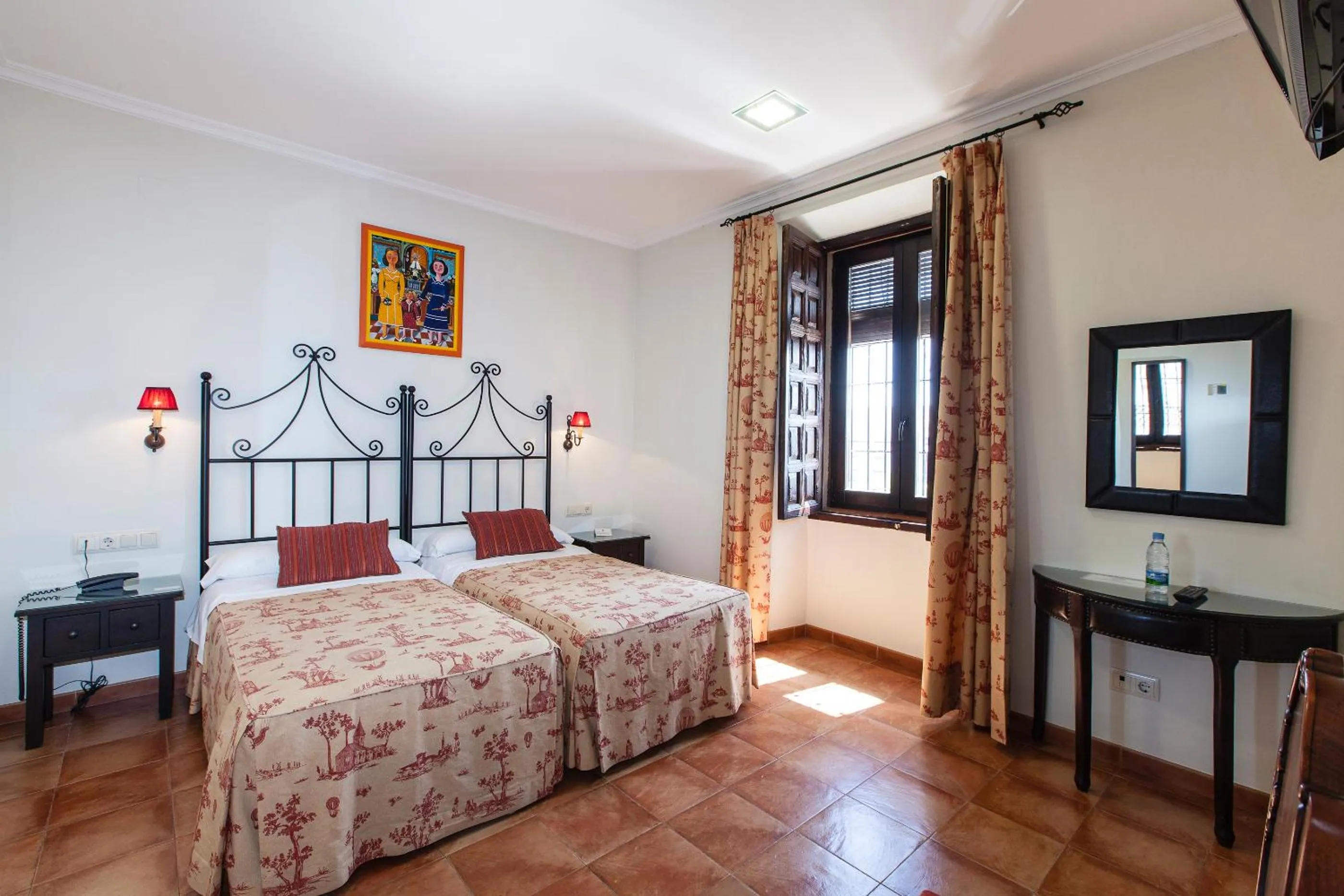 Bedroom, Bed in Hotel Palacio del Intendente