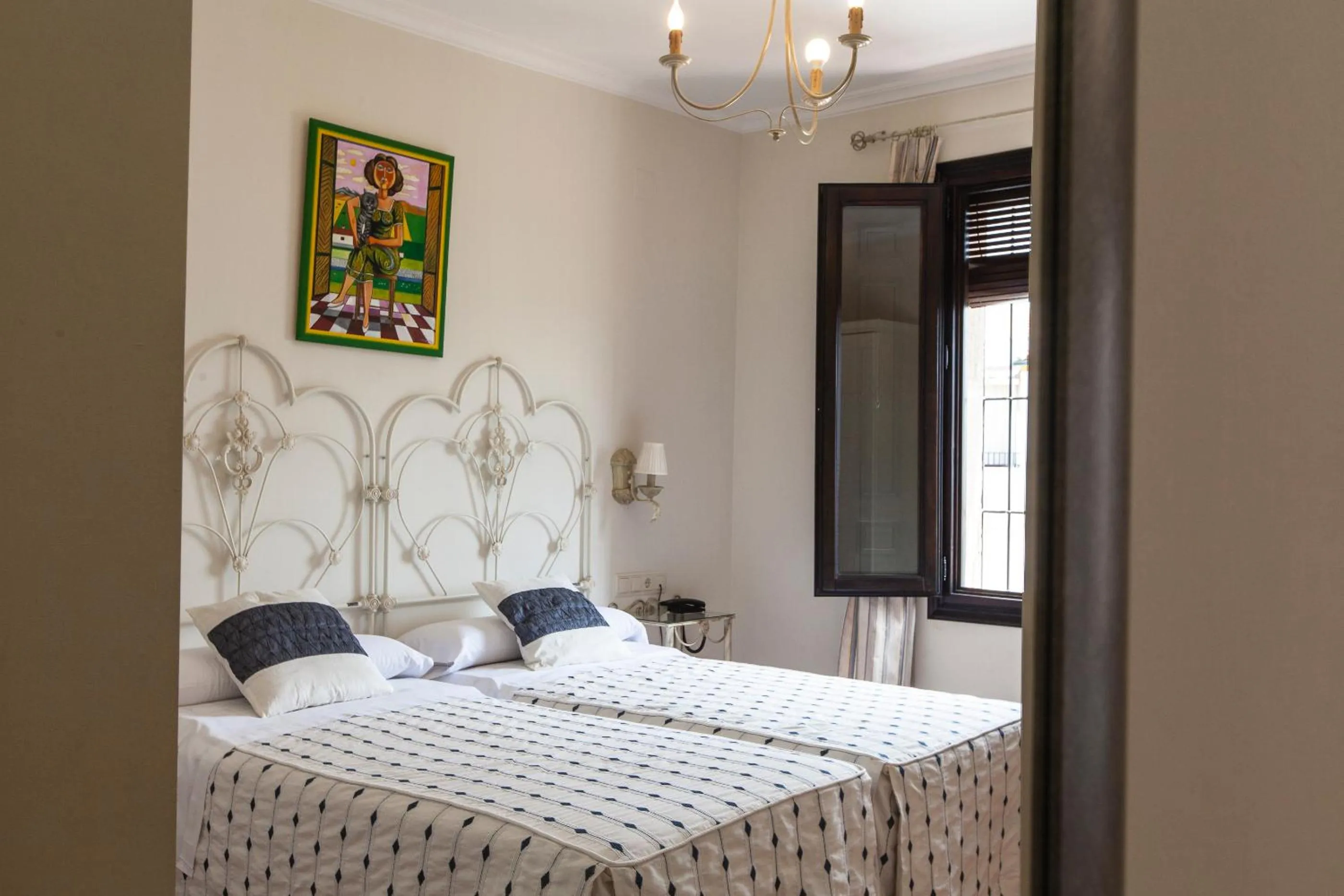 Bedroom, Bed in Hotel Palacio del Intendente