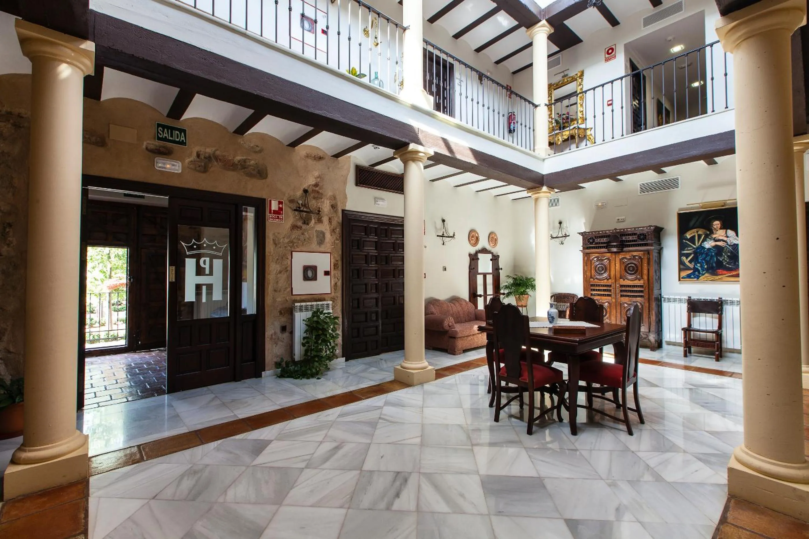 Decorative detail in Hotel Palacio del Intendente