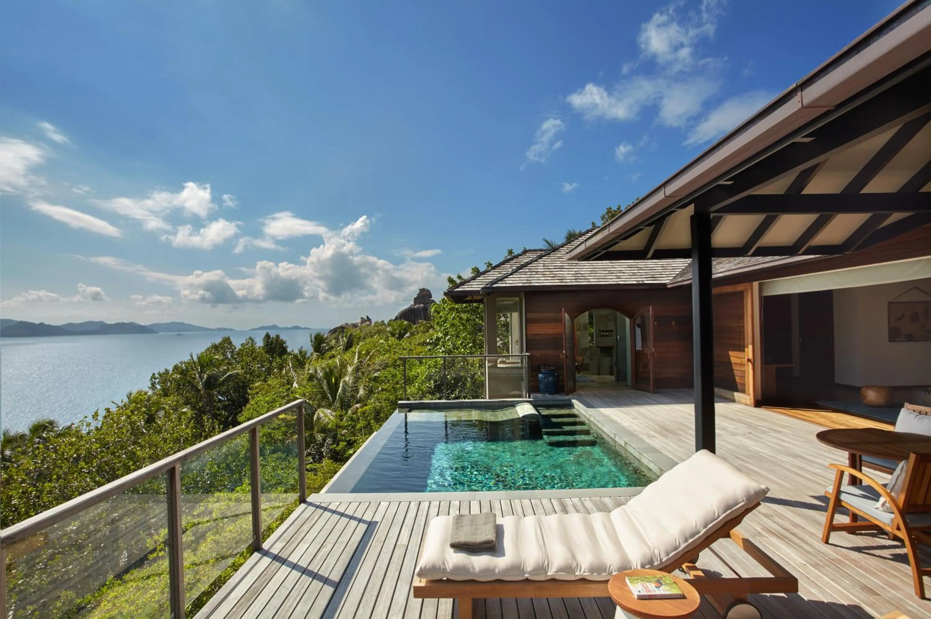 Property building in Six Senses Zil Pasyon, Seychelles