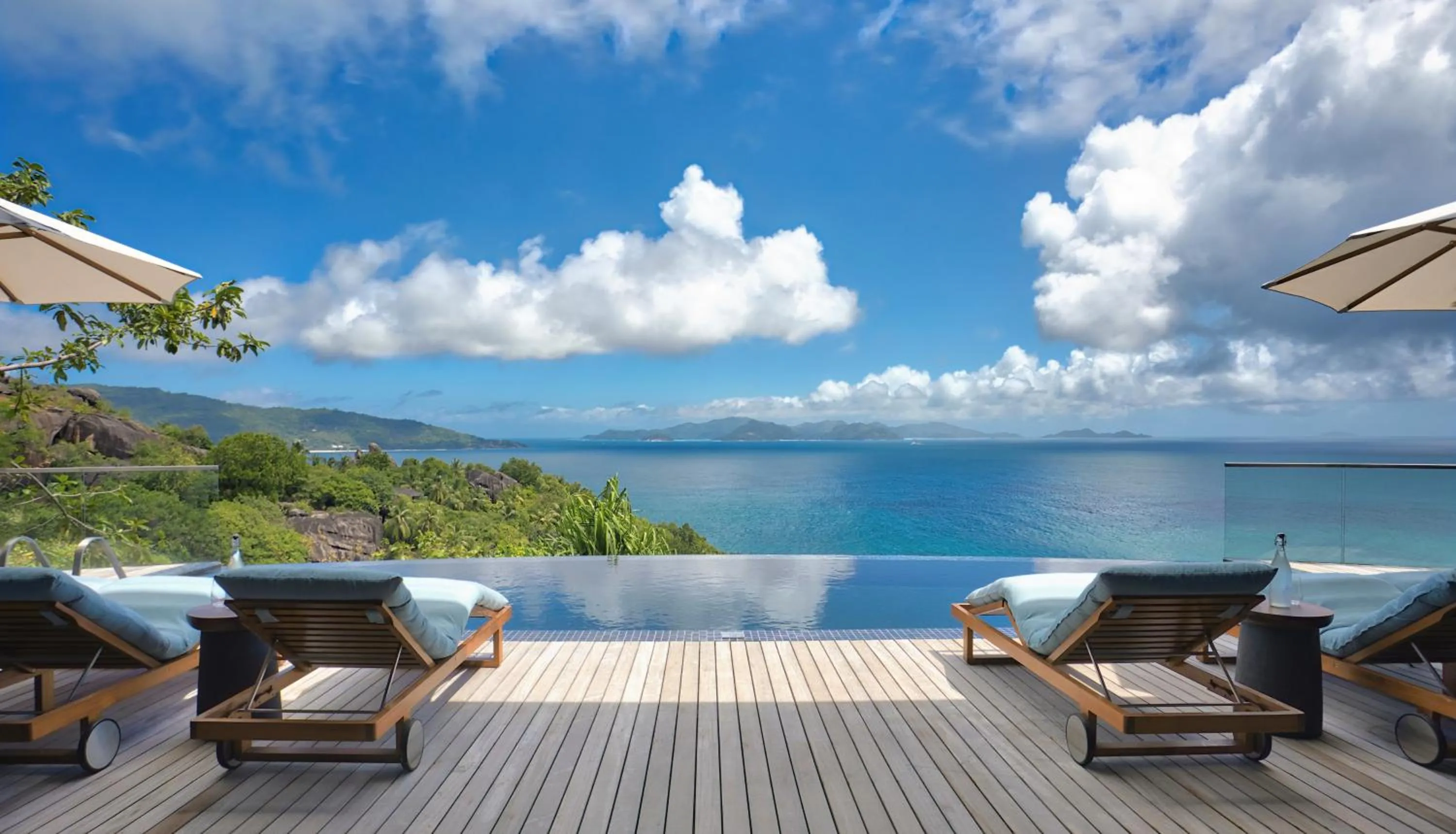 View (from property/room) in Six Senses Zil Pasyon, Seychelles