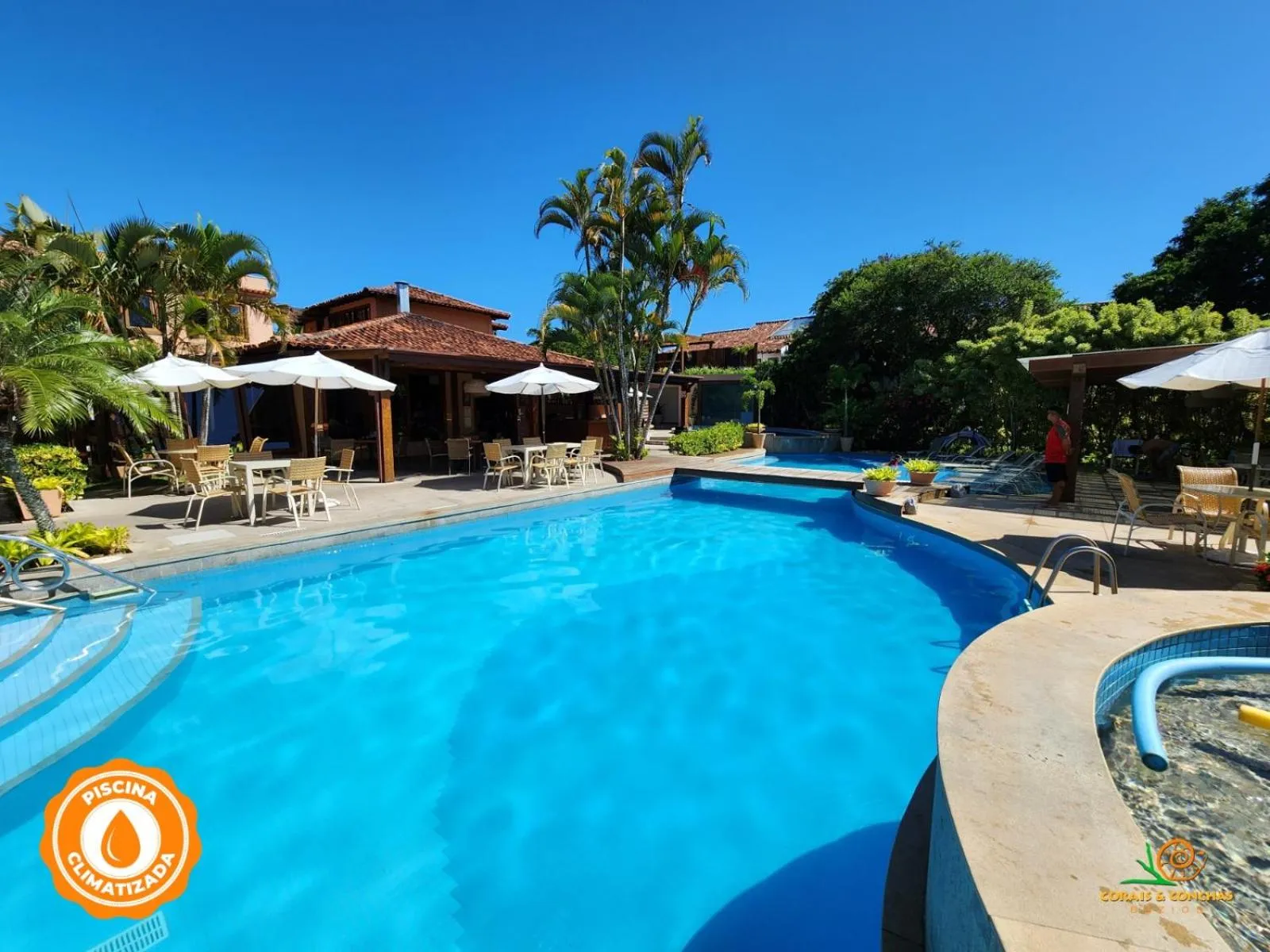 Swimming pool in Corais e Conchas