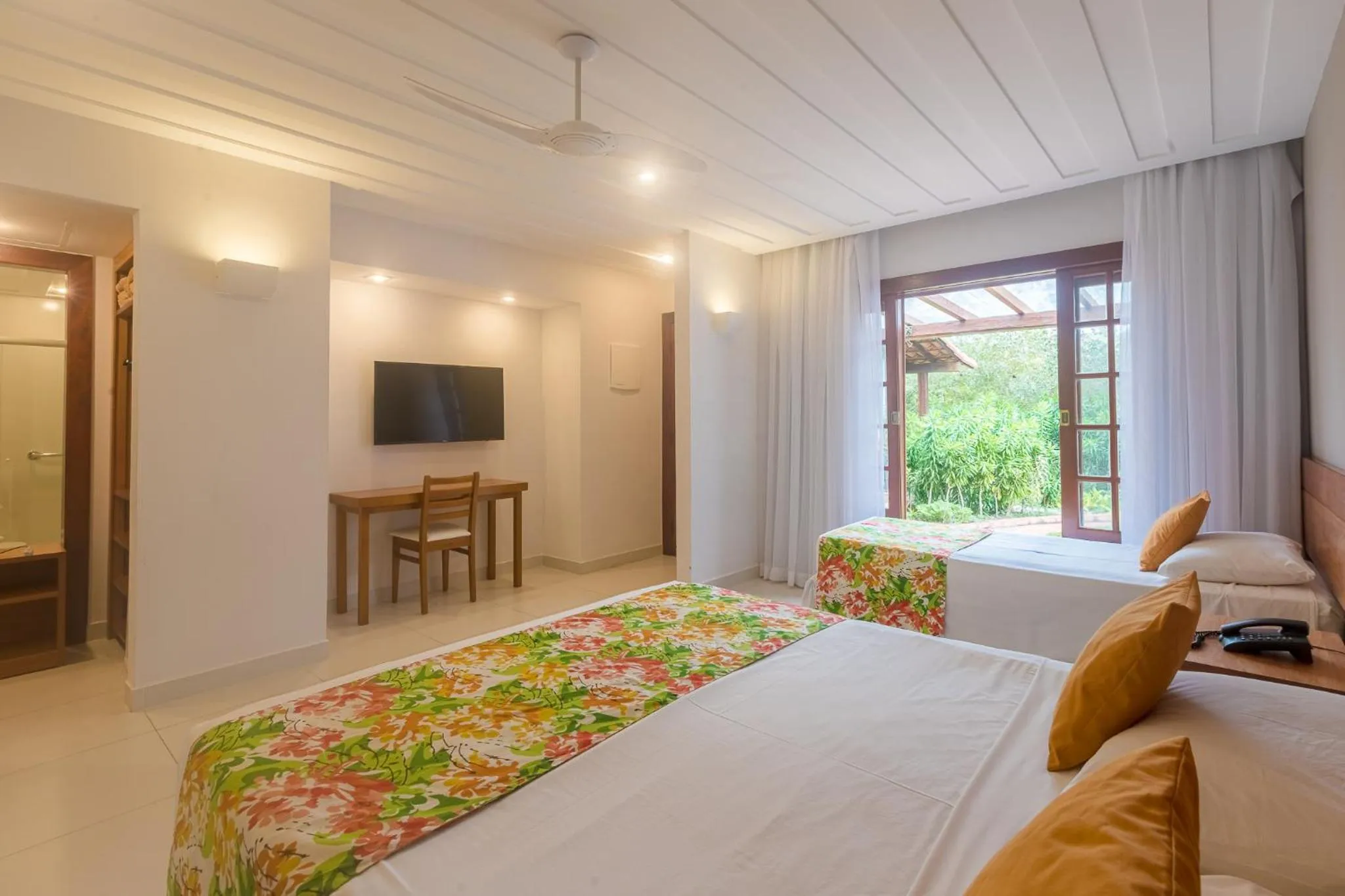 Bed in Corais e Conchas