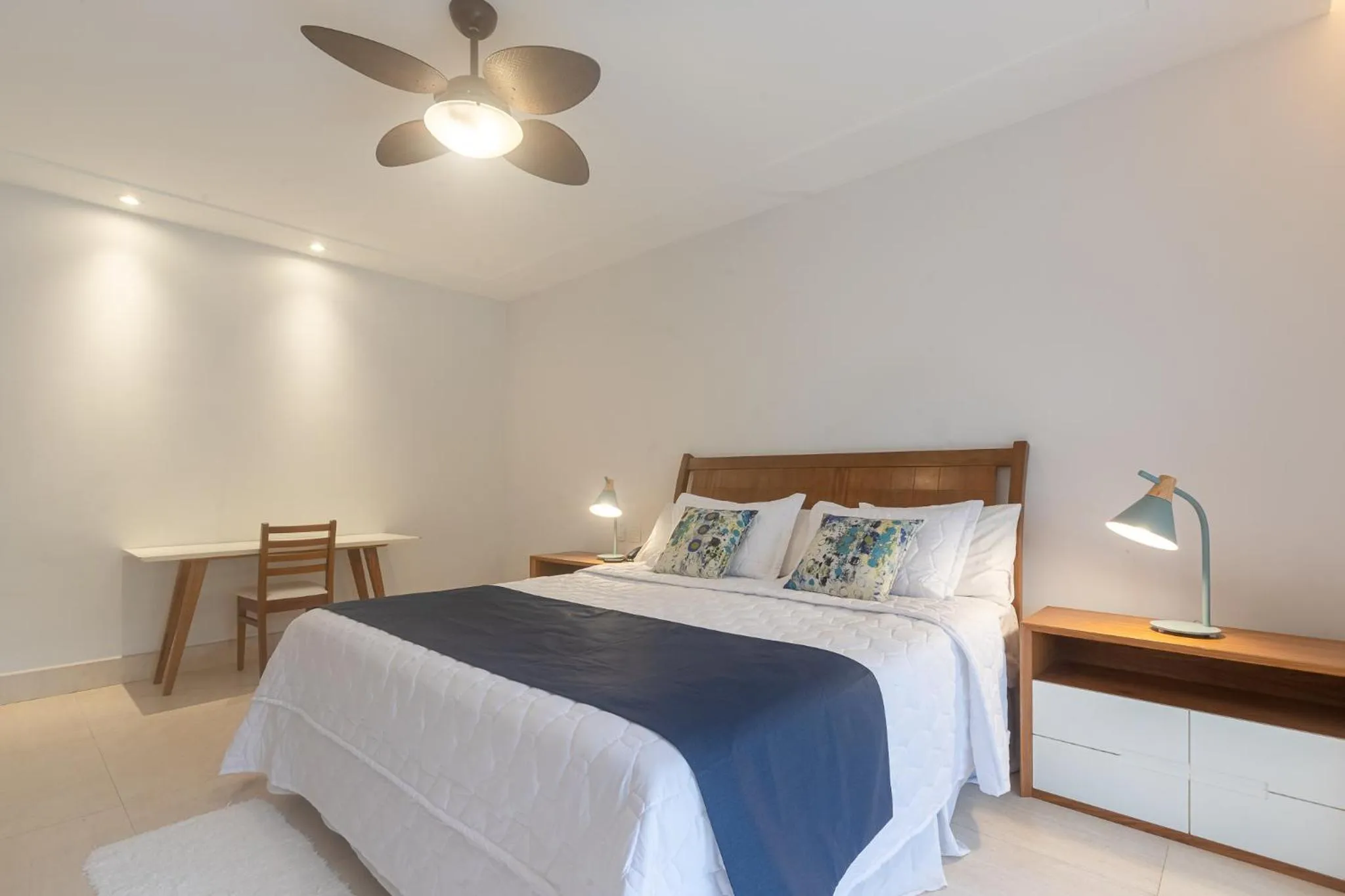 Bed in Corais e Conchas