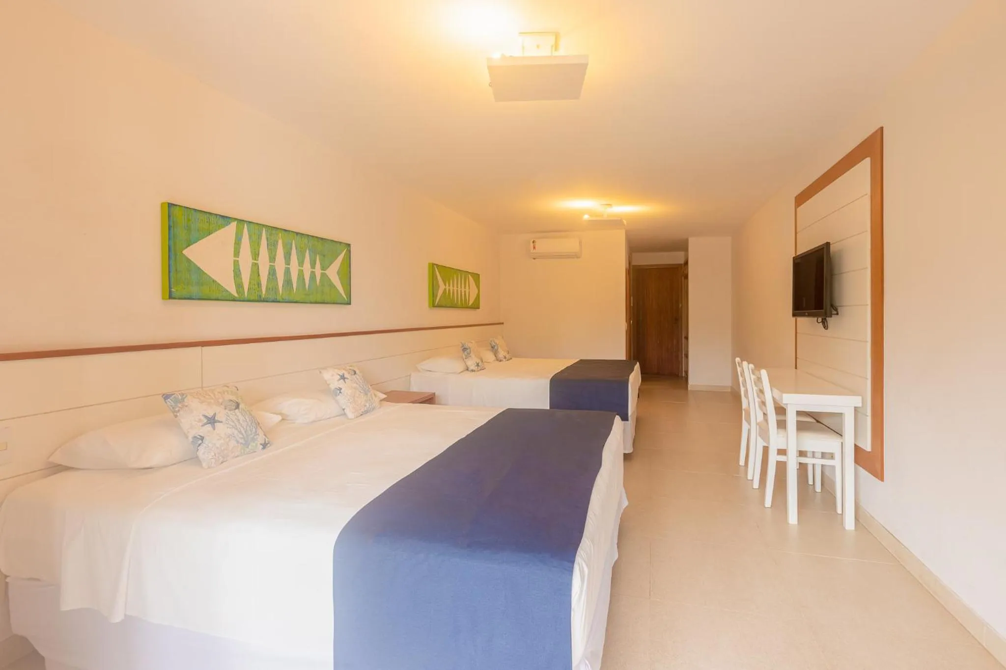 Bed in Corais e Conchas