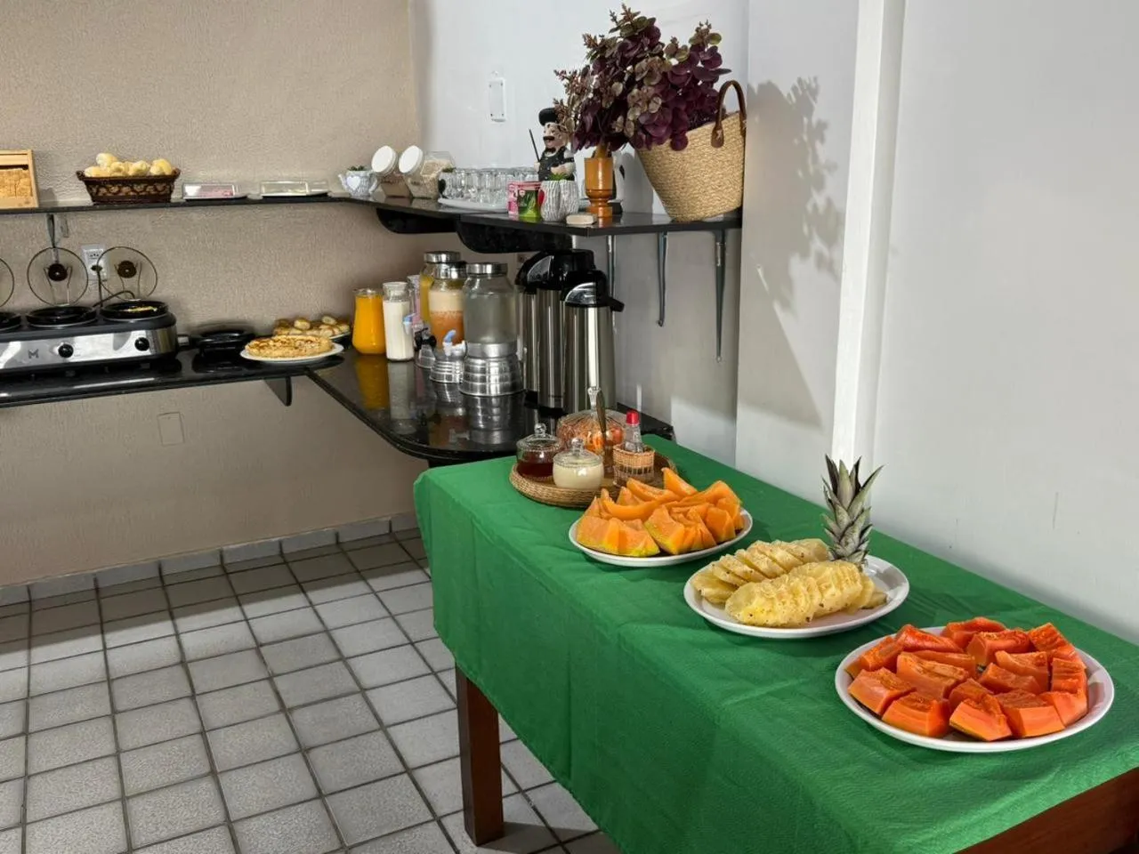 Breakfast in Ingá Praia hotel