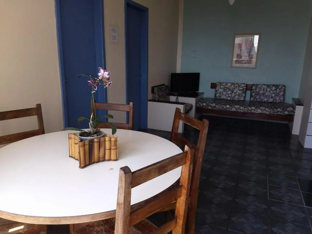 Seating area in Residencial Praia Mar