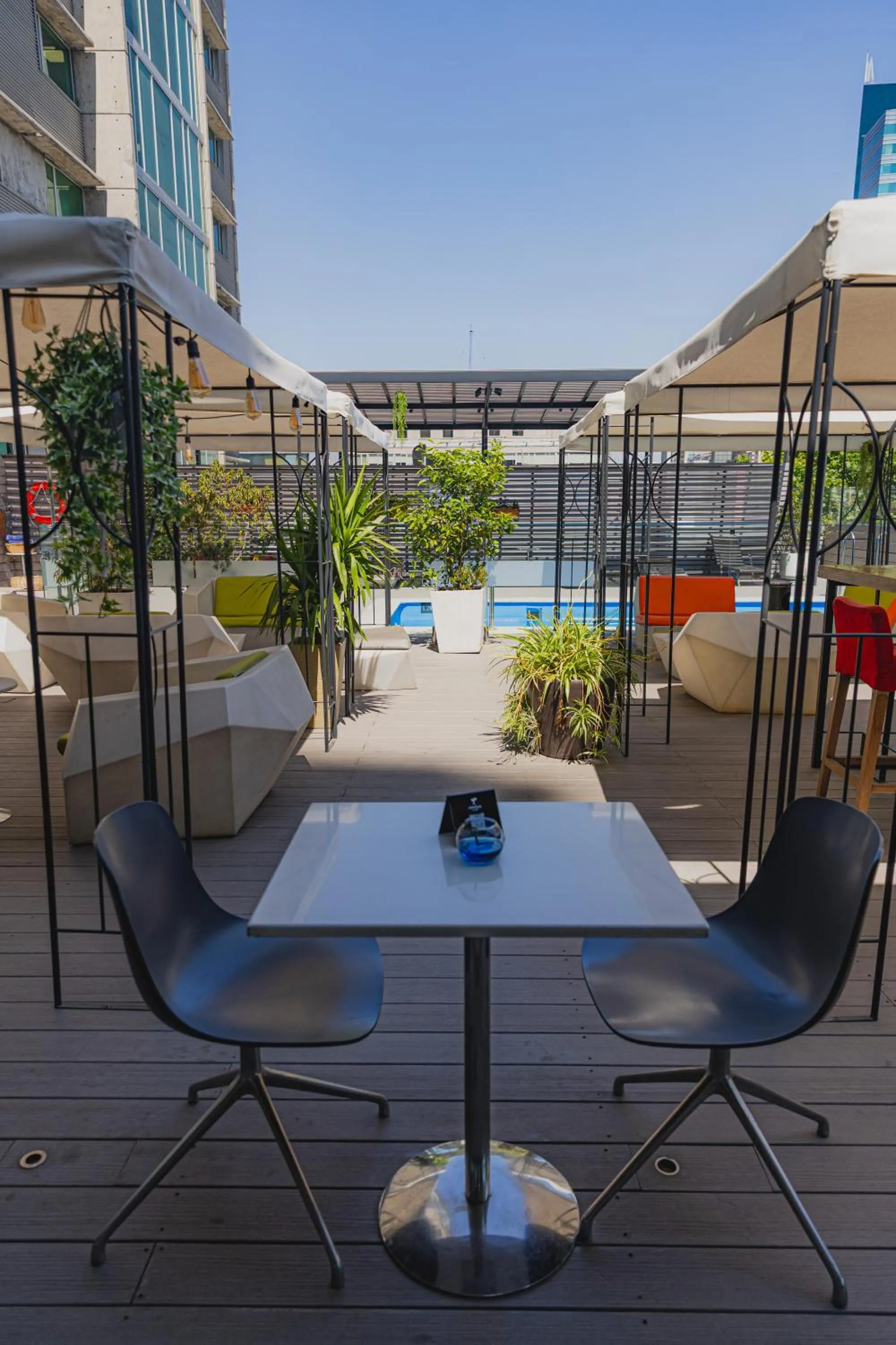 Balcony/Terrace in Mercure Santiago Centro