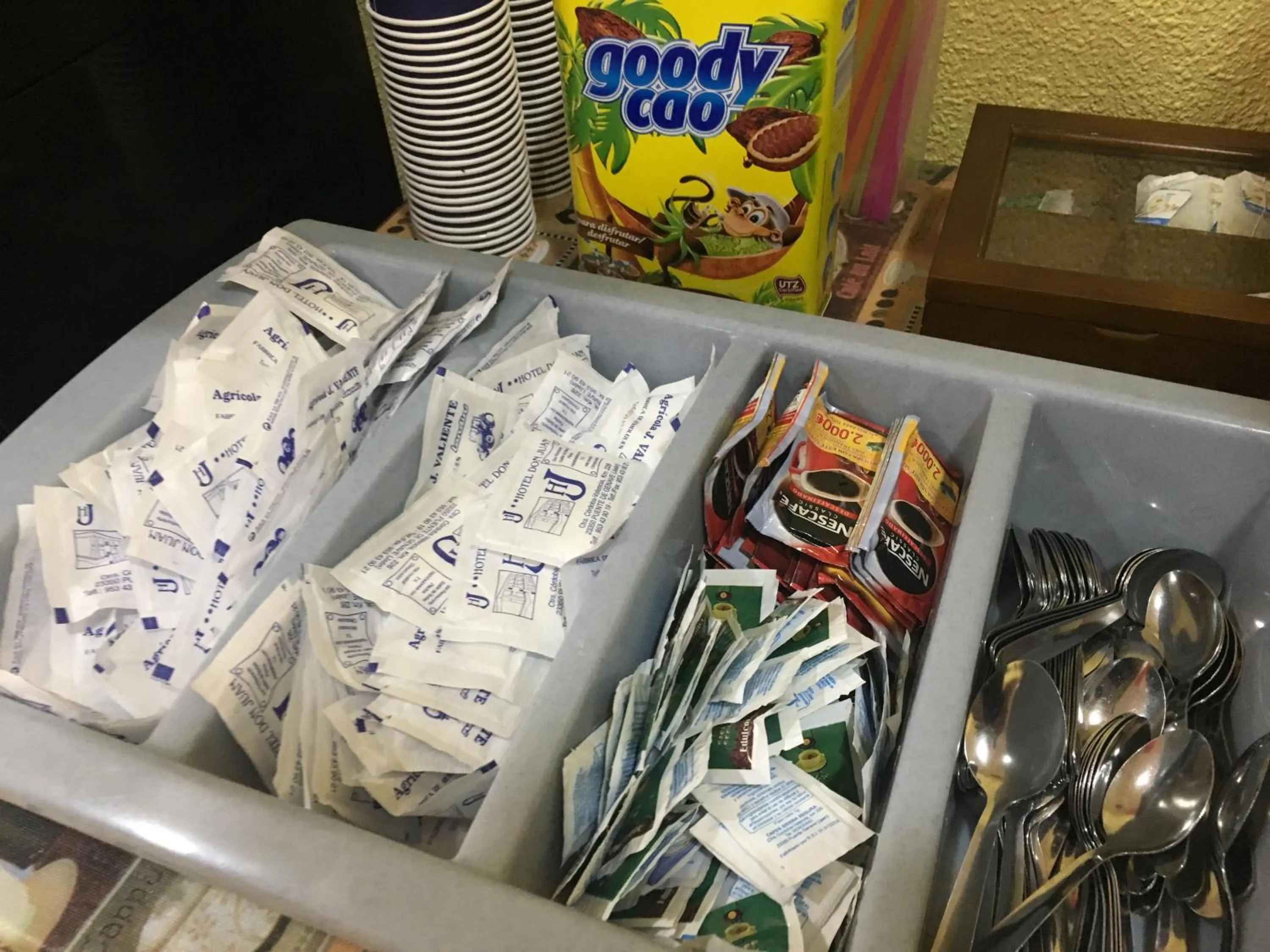 Breakfast in Hotel Don Juan