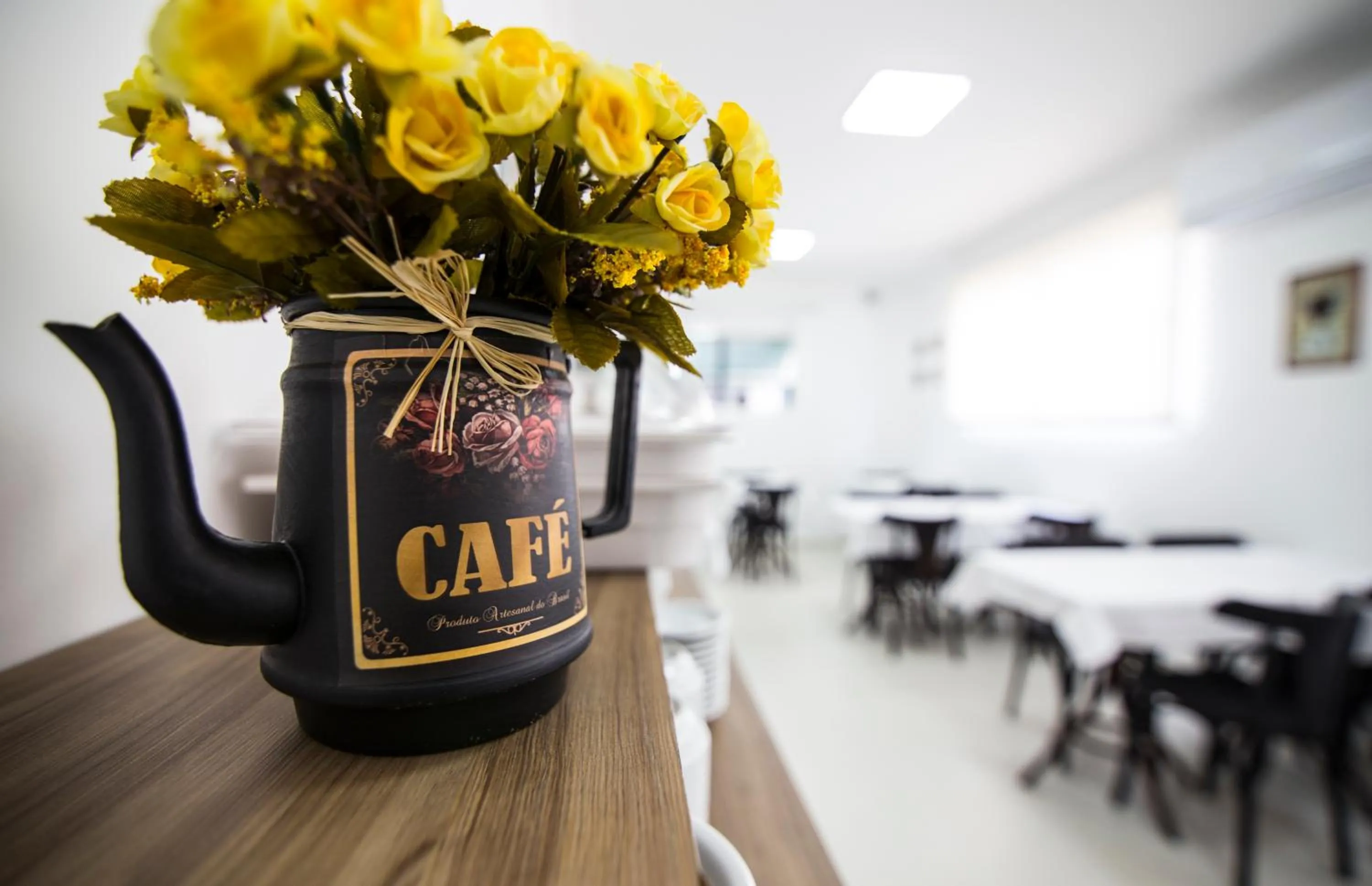 Dining area in Hotel Araçari