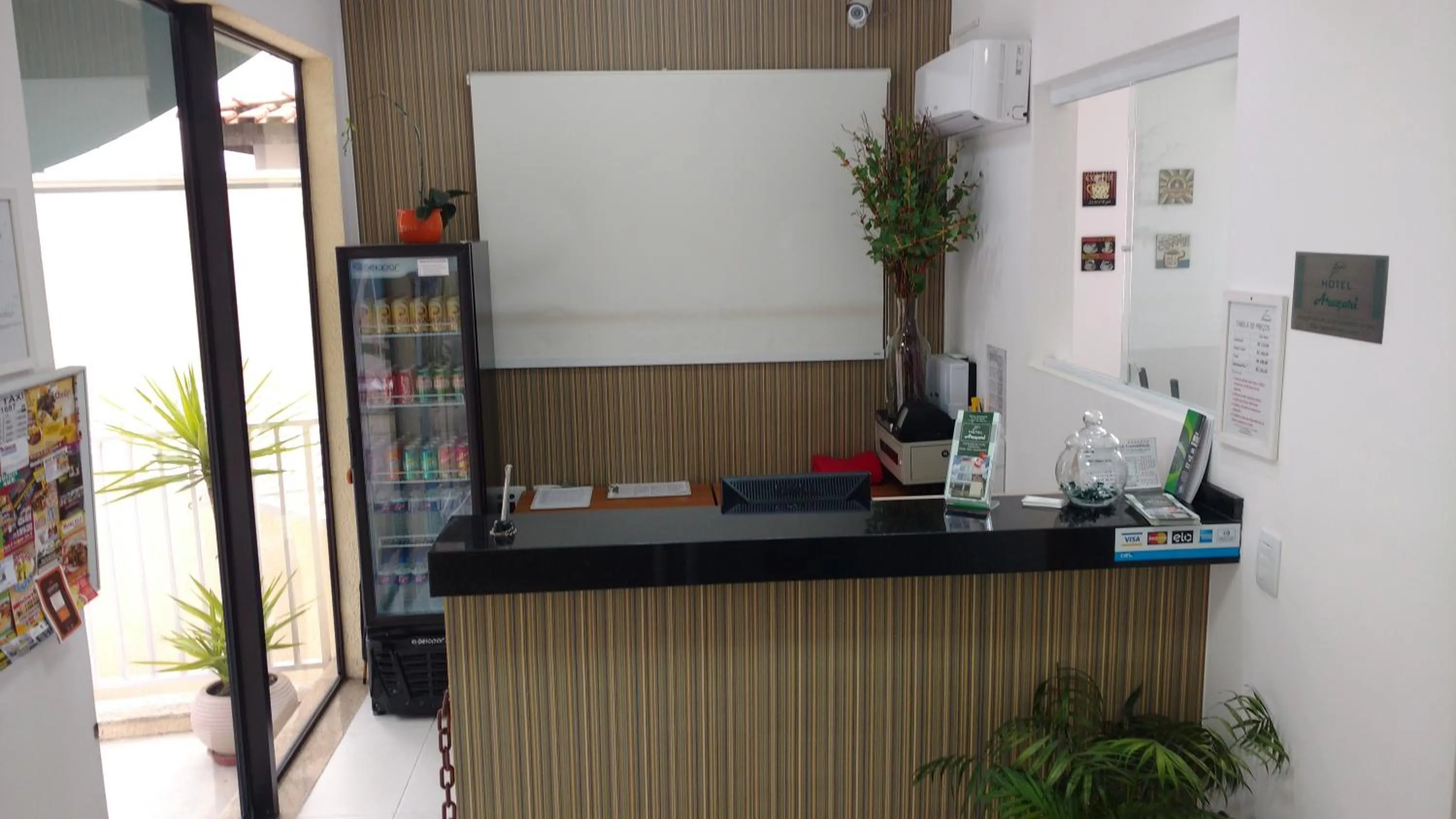 Lobby or reception in Hotel Araçari