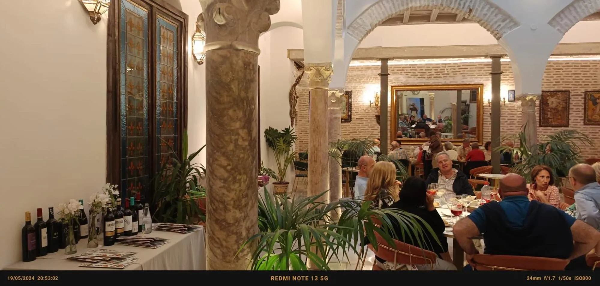 Restaurant/places to eat in Hotel Convento La Gloria