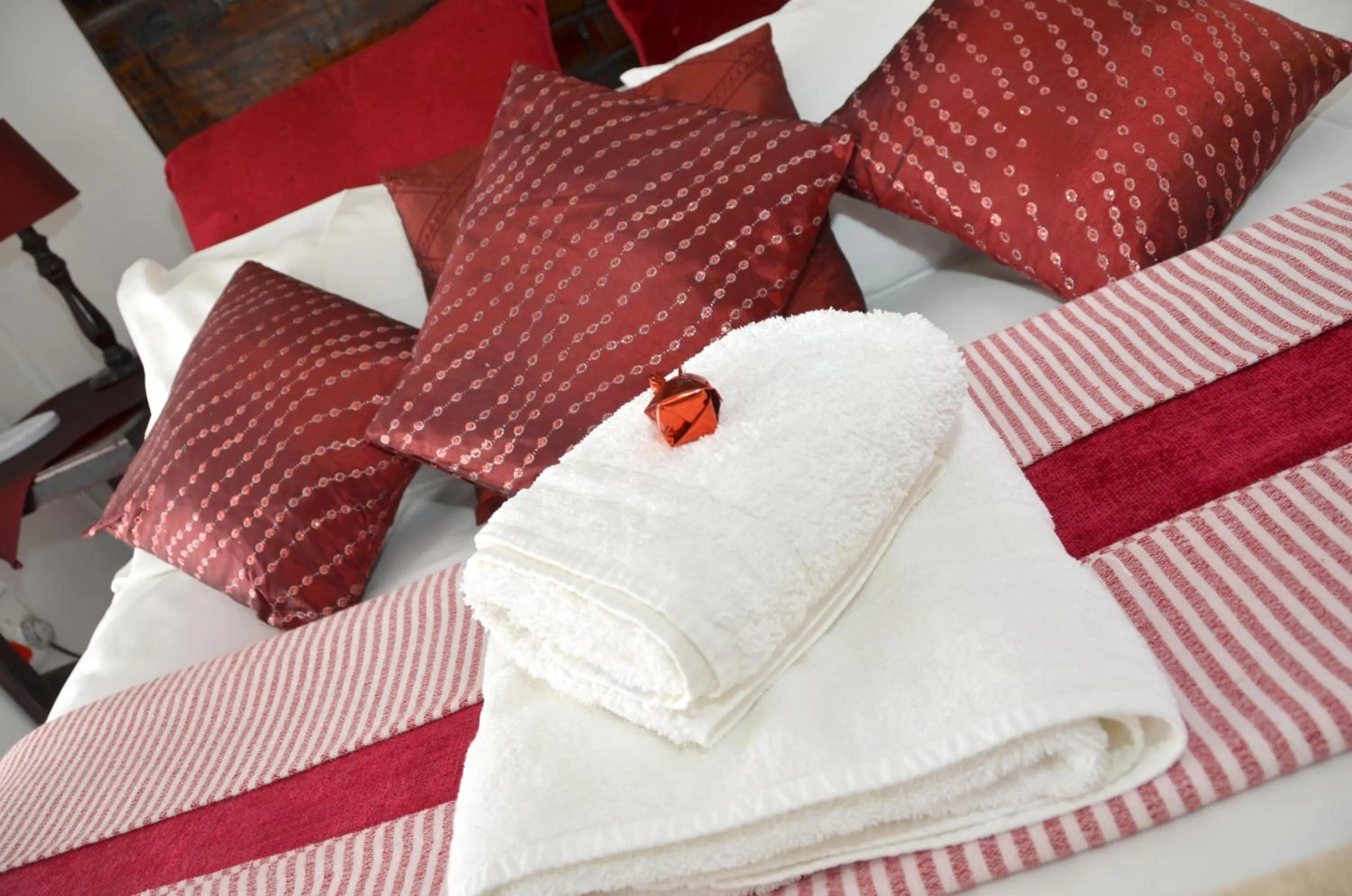 Decorative detail, Bed in Ukarimu Guest House