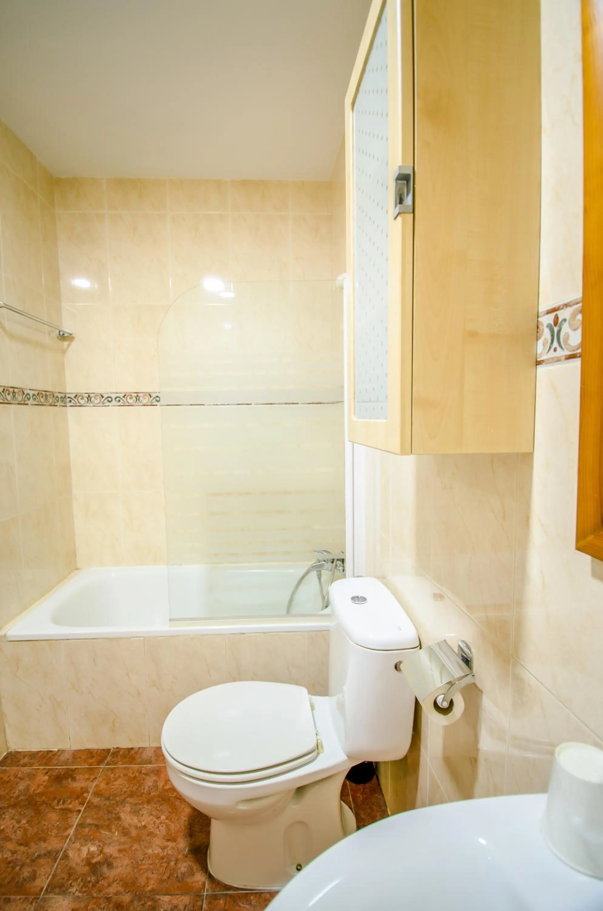 Bathroom in Hotel Solymar