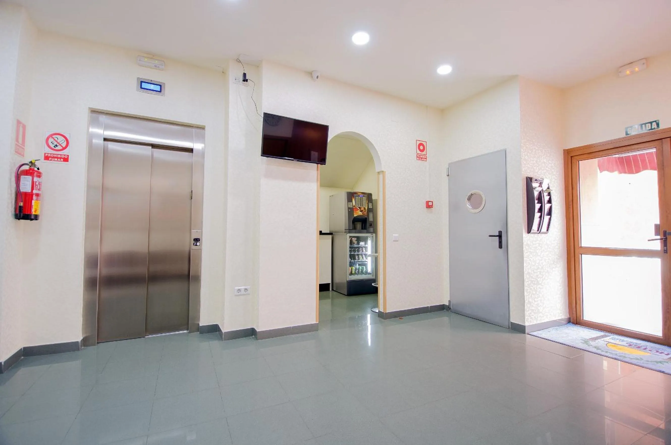 Lobby or reception in Hotel Solymar