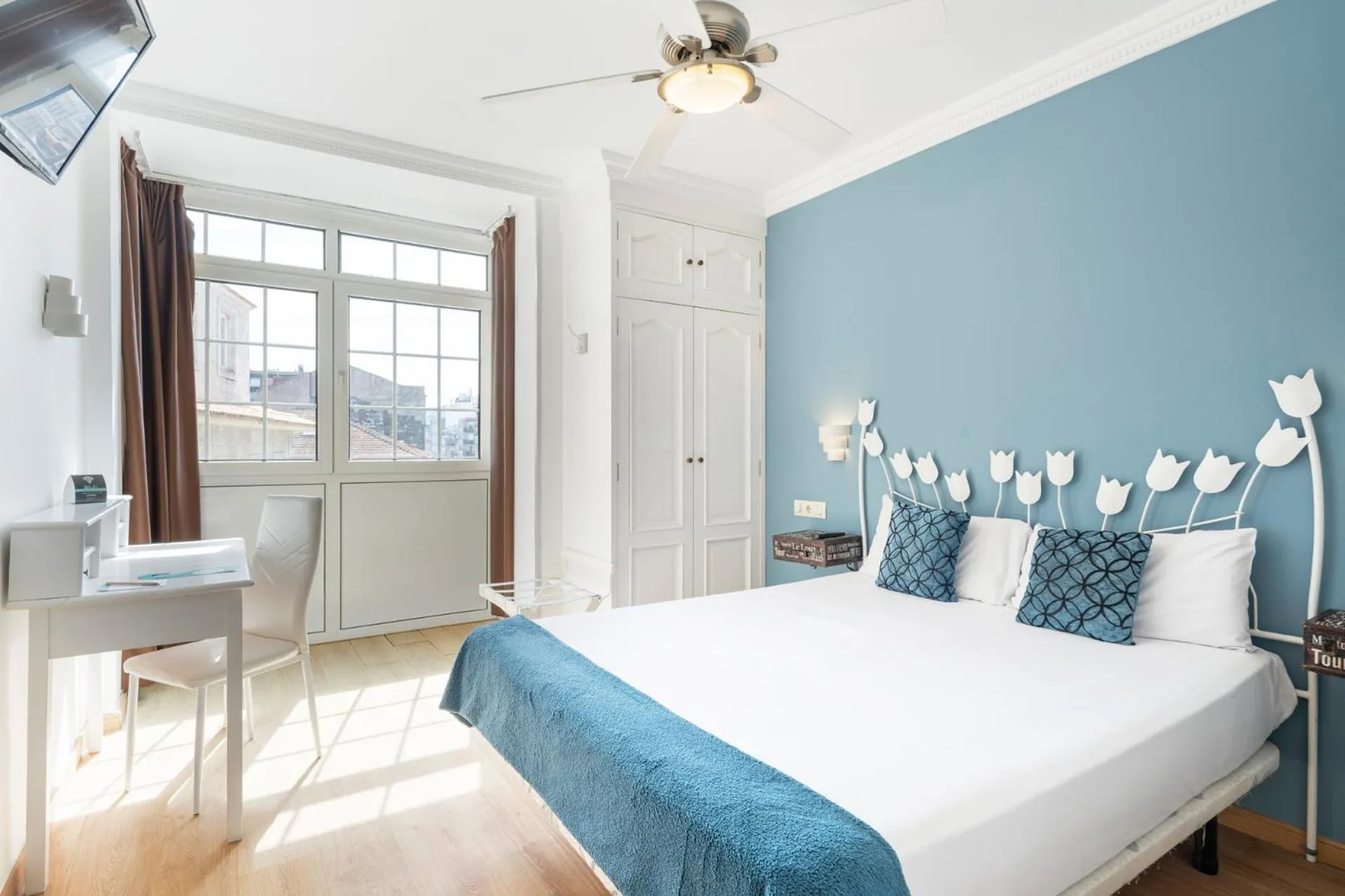 Bed in Hotel Alda Puerta Del Sol