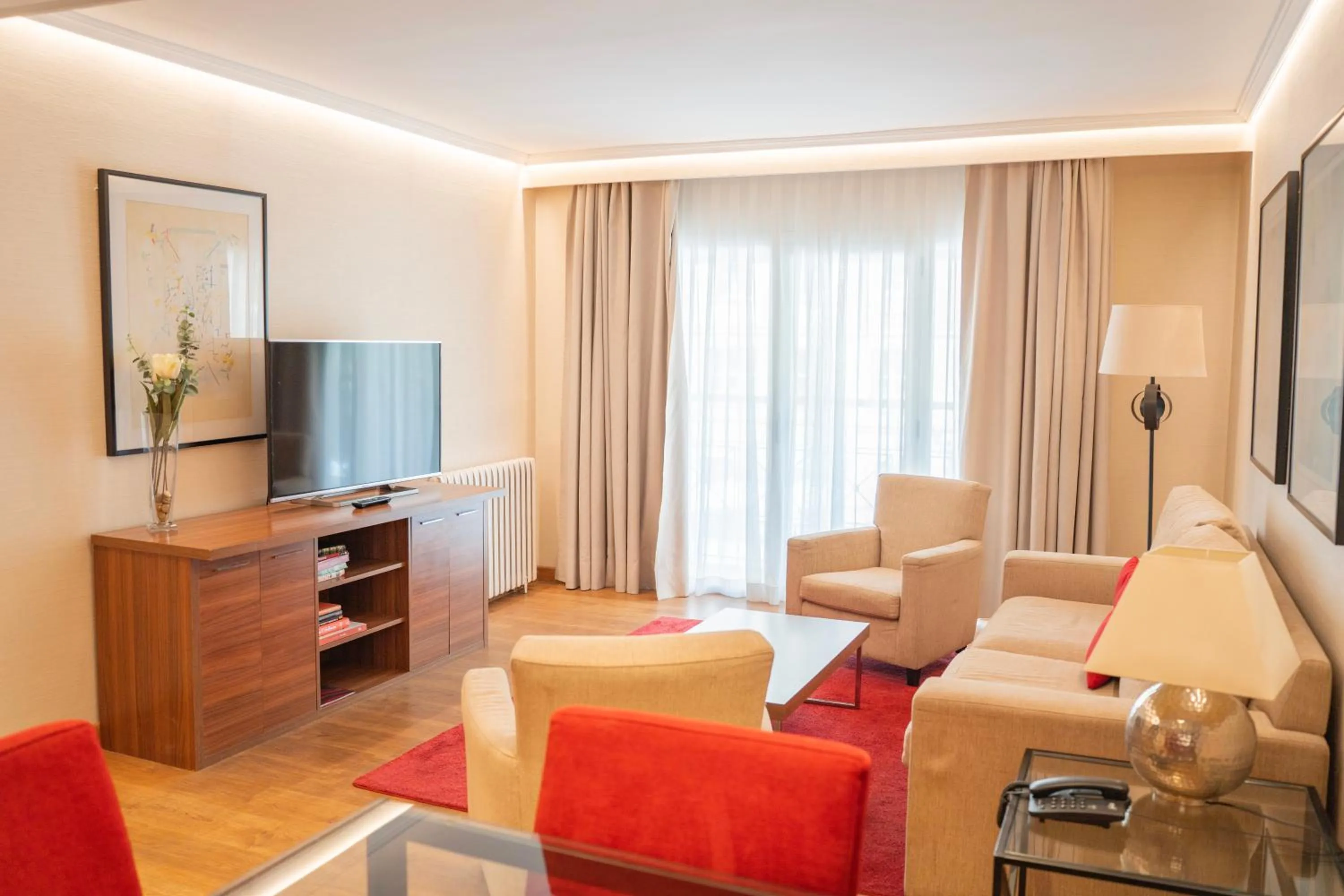 Living room in Aparto-Hotel Rosales