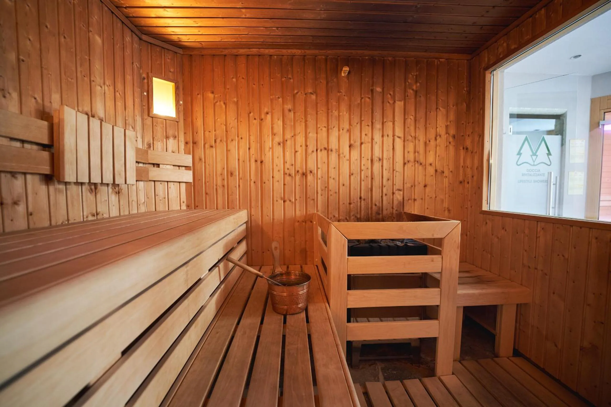 Sauna in Maribel Hotel