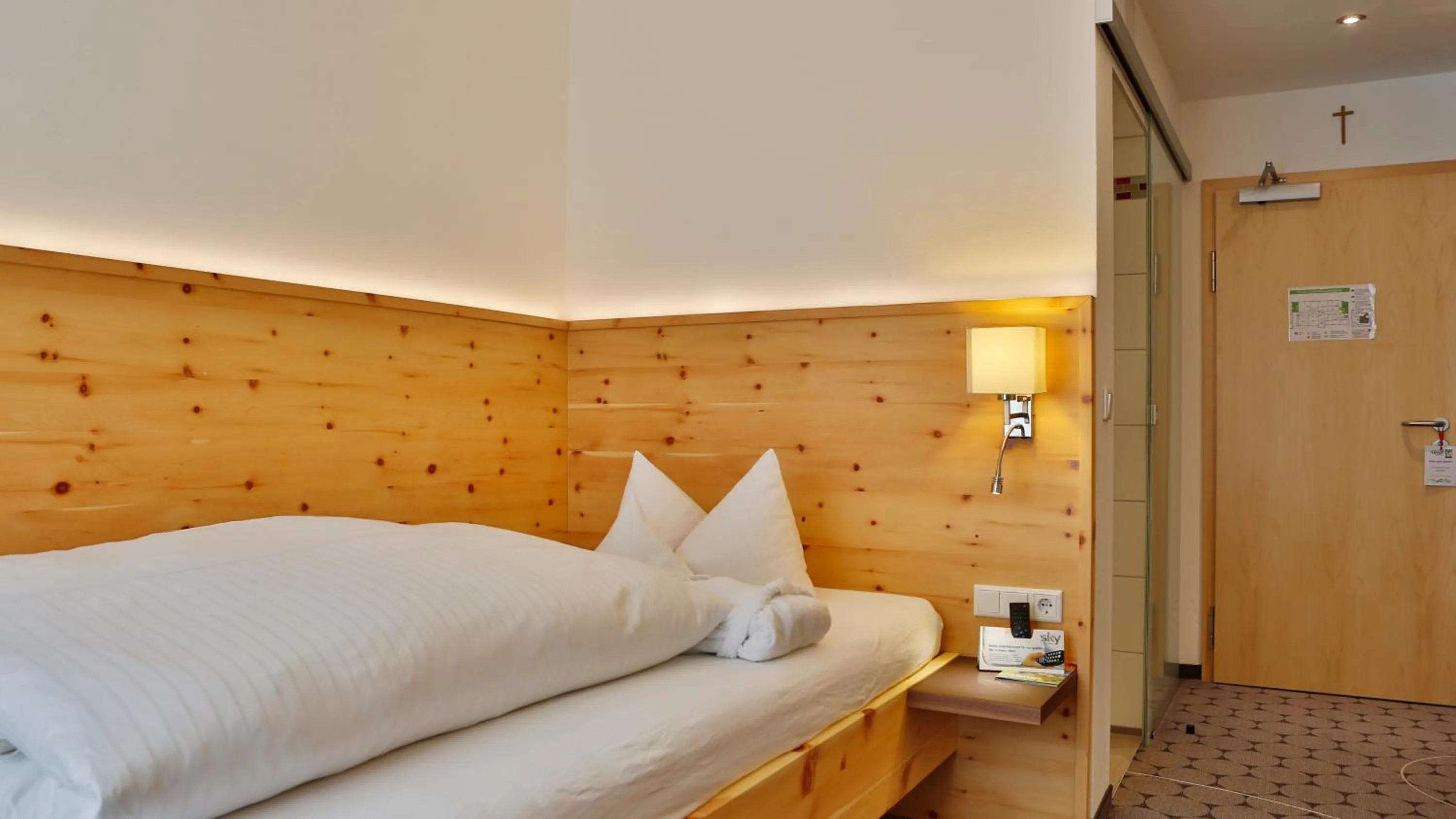 Bed in Landhotel Geyer