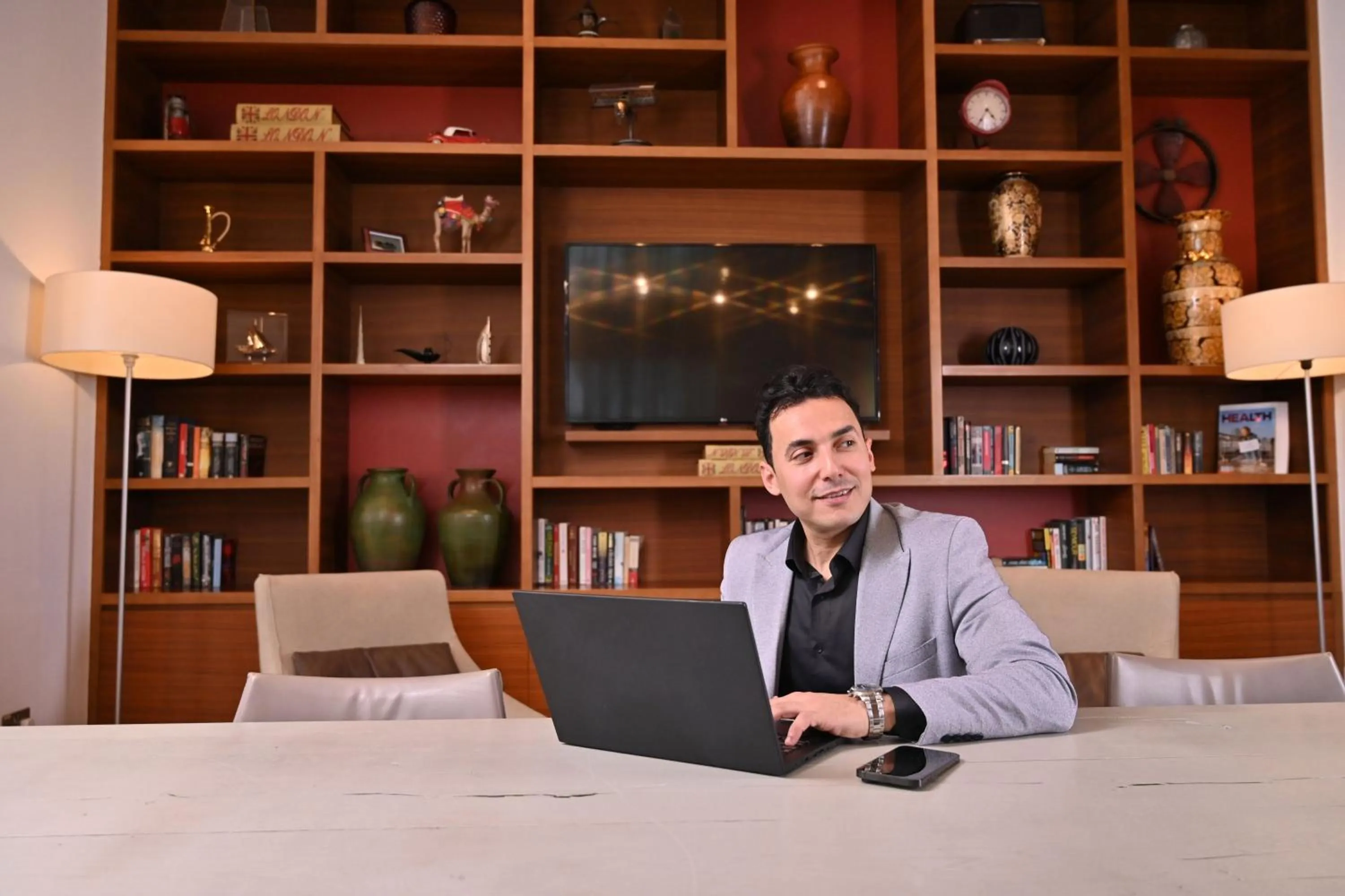 Meeting/conference room in Marriott Executive Apartments Dubai Creek