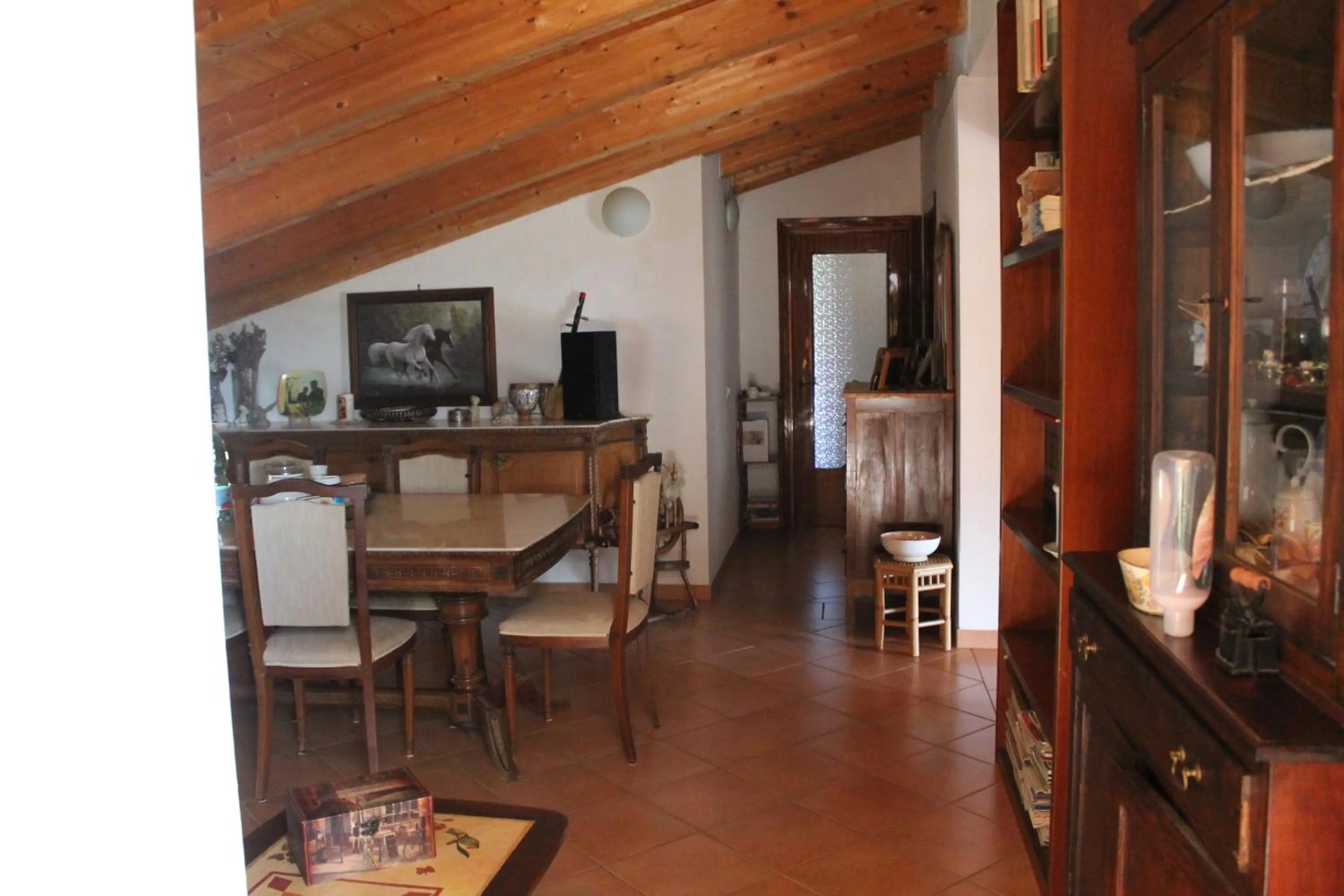 Communal lounge/ TV room in B&B Da Mariella