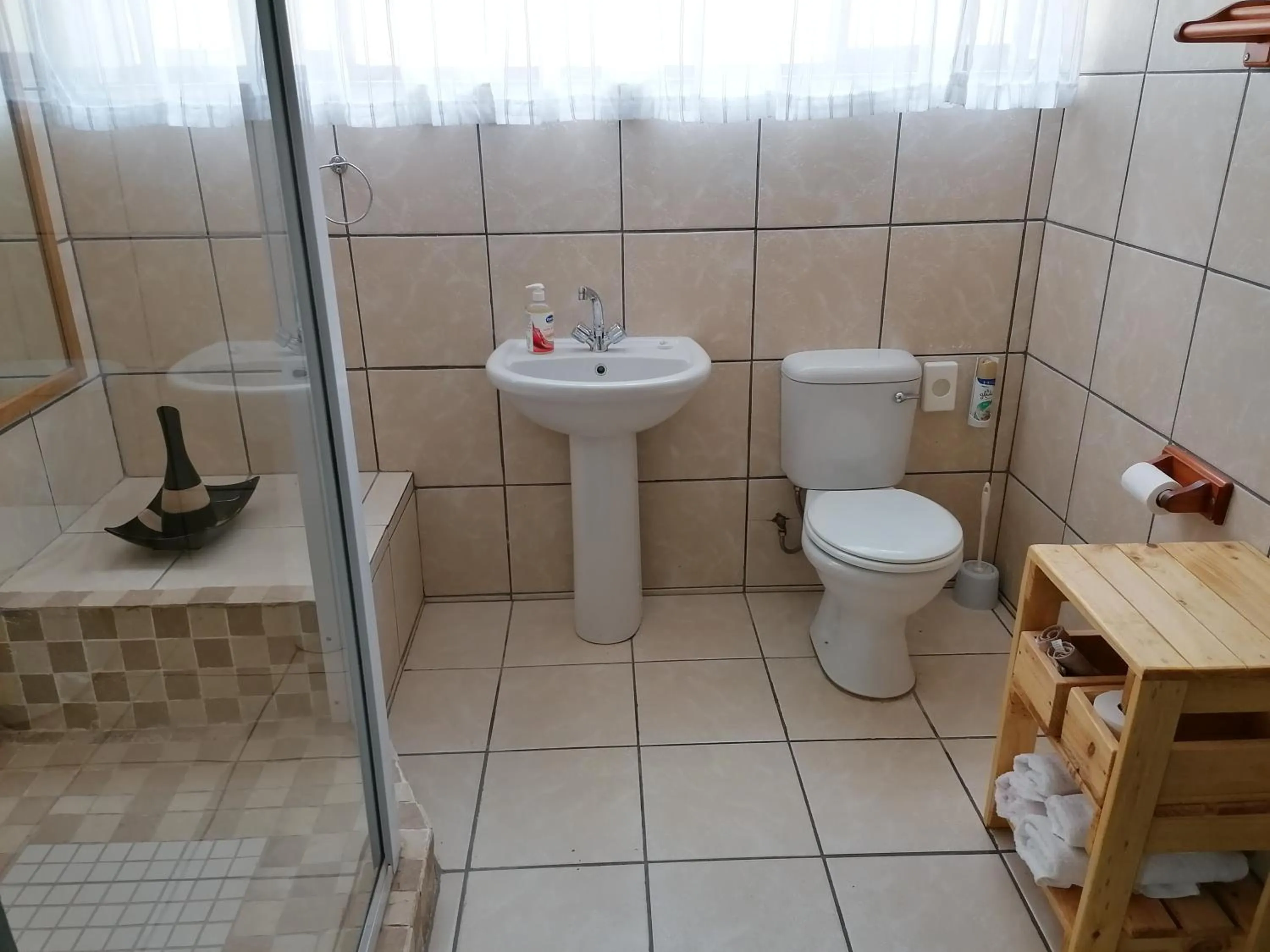 Bathroom in Aanhuizen Guest House