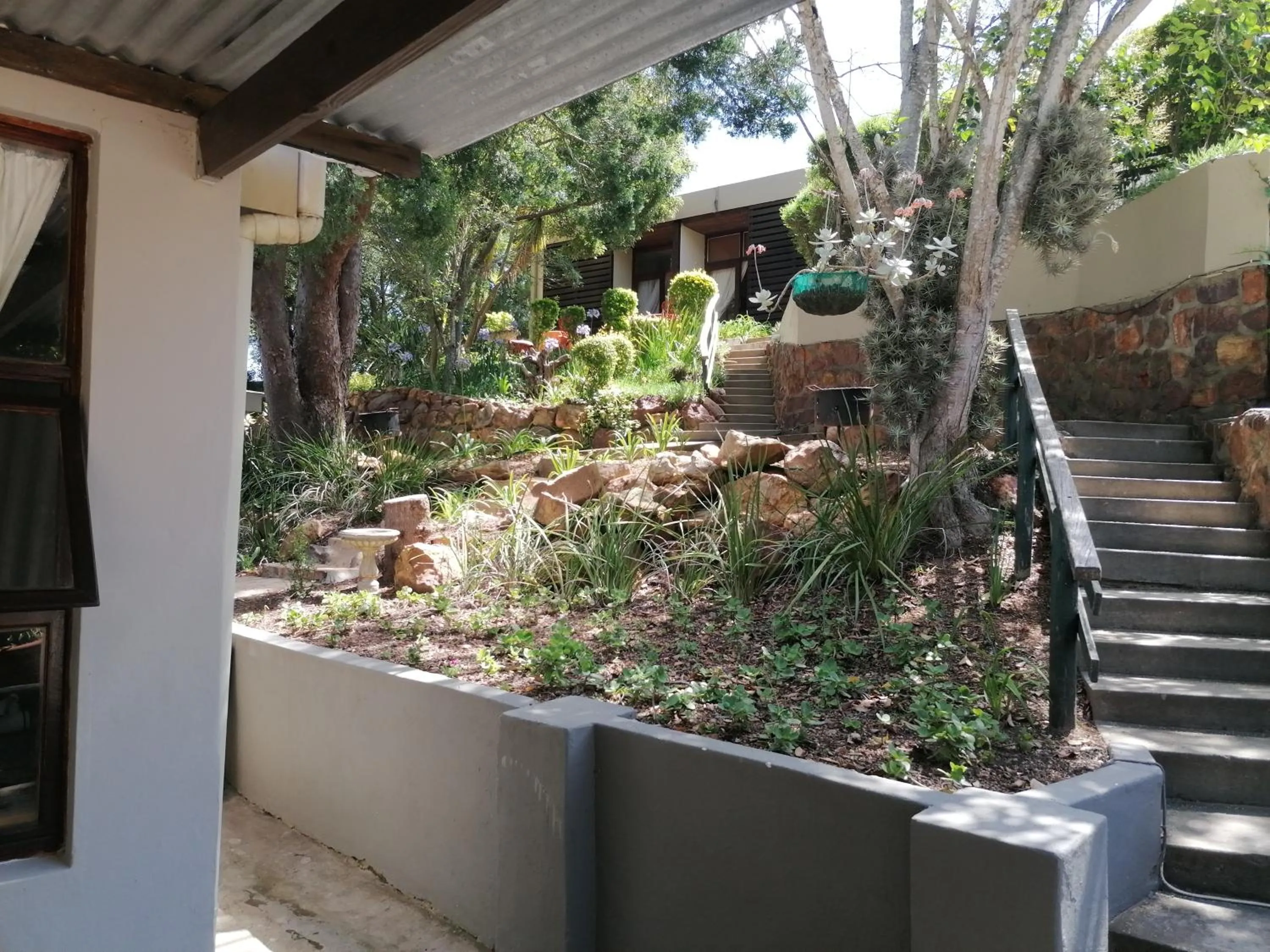 Garden in Aanhuizen Guest House