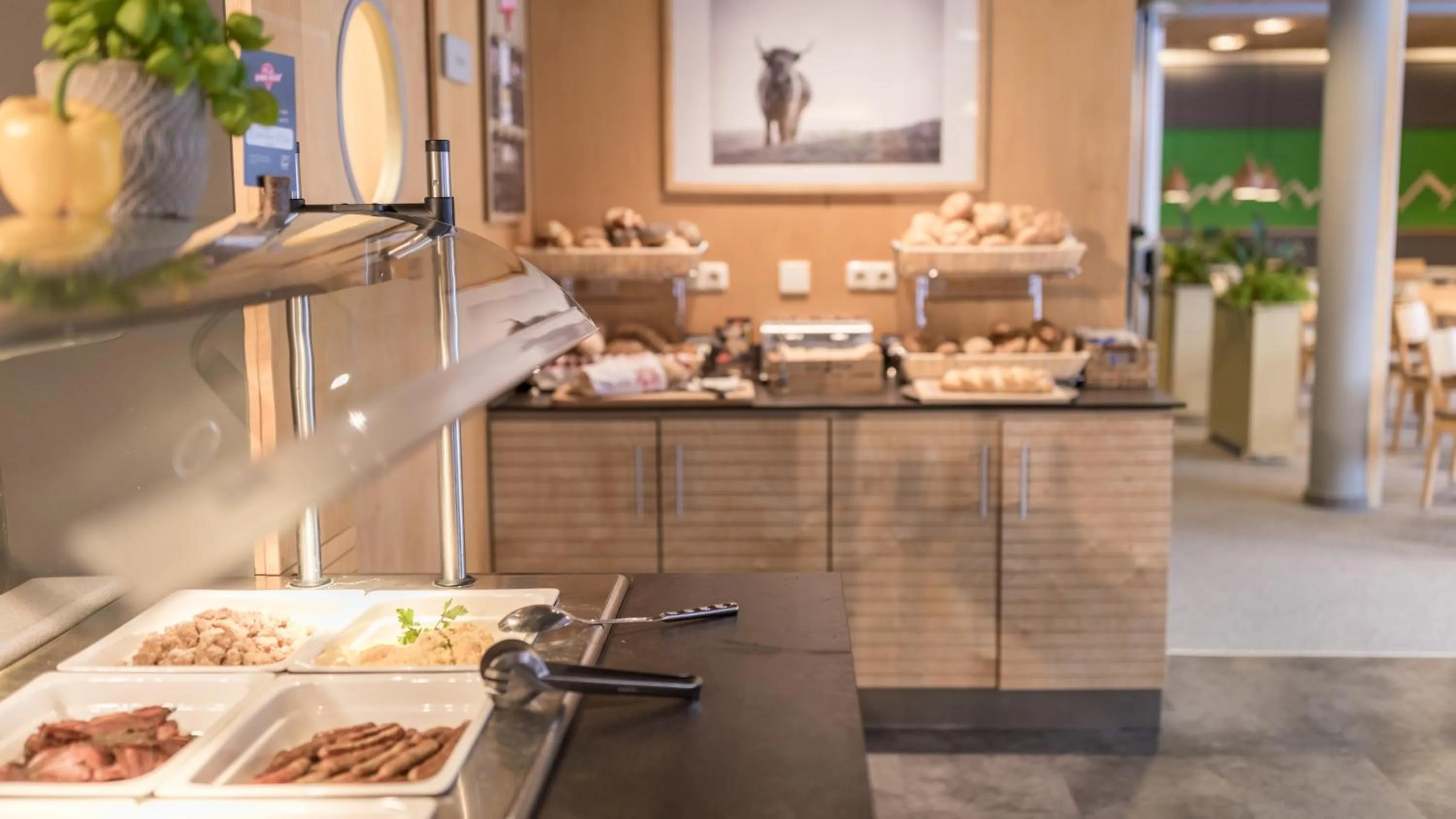 Buffet breakfast in JUFA Hotel Montafon