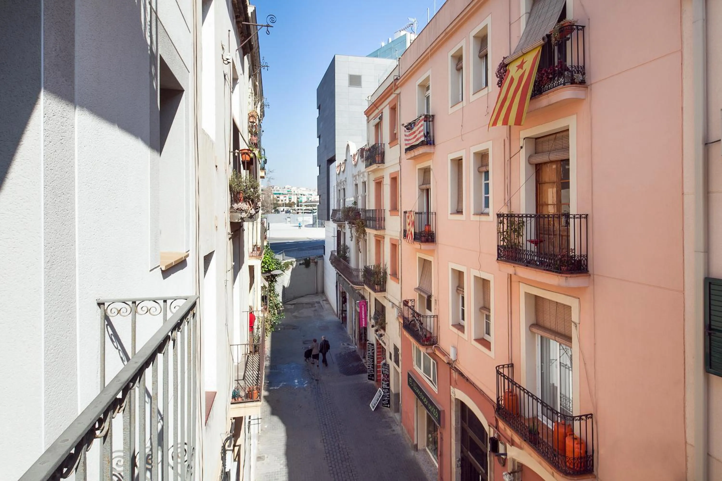 Balcony/Terrace in Inside Barcelona Apartments Sants